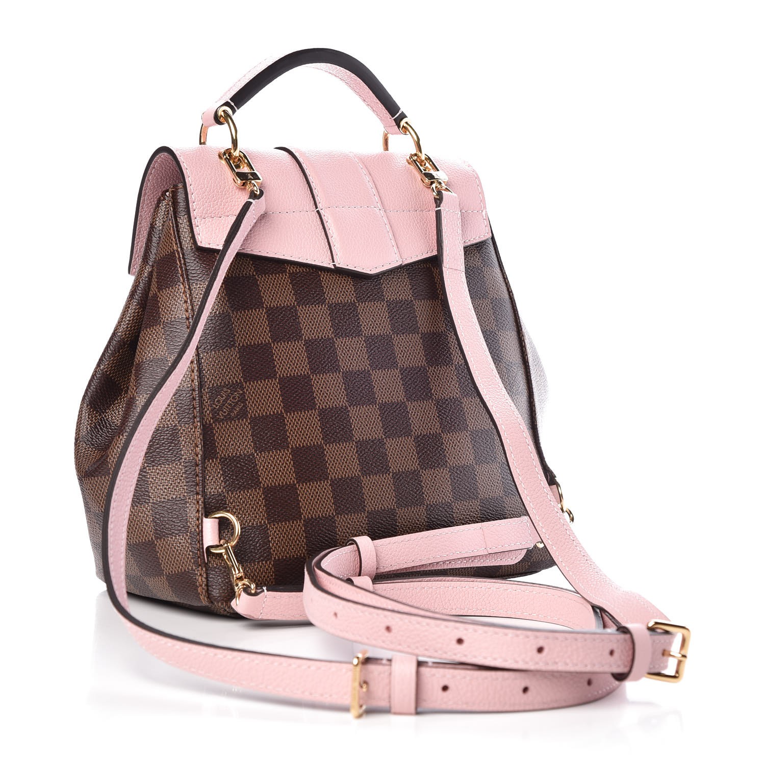 LOUIS VUITTON Damier Ebene Clapton Backpack Magnolia 318839