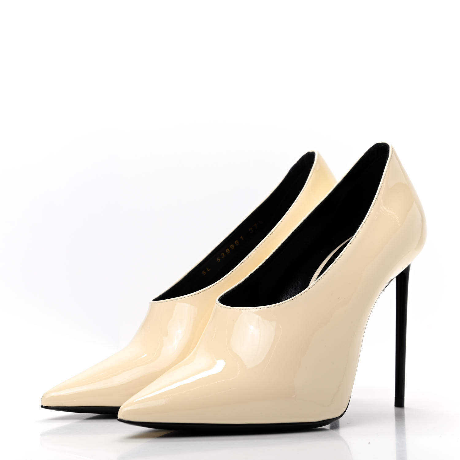saint laurent teddy pumps