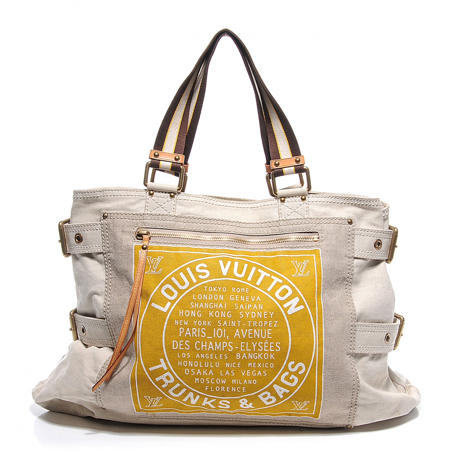 louis vuitton trunks and bags canvas tote
