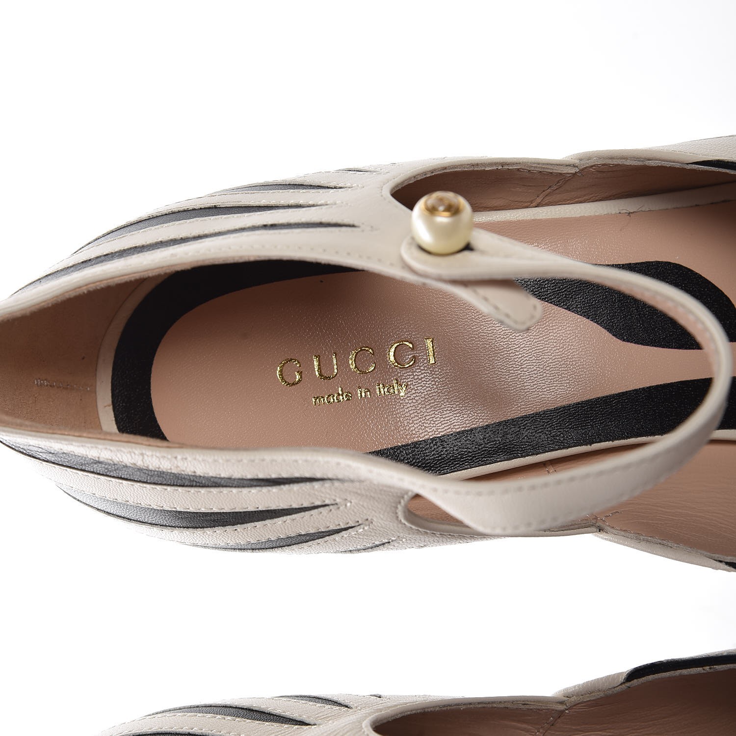 gucci lesley zebra