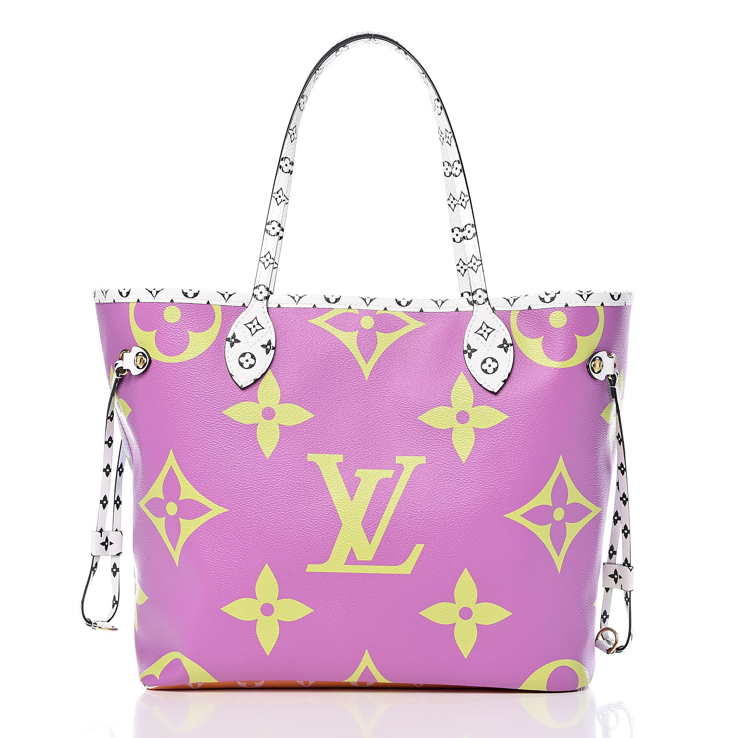 LOUIS VUITTON Monogram Giant Neverfull MM Pink Lilac 509214