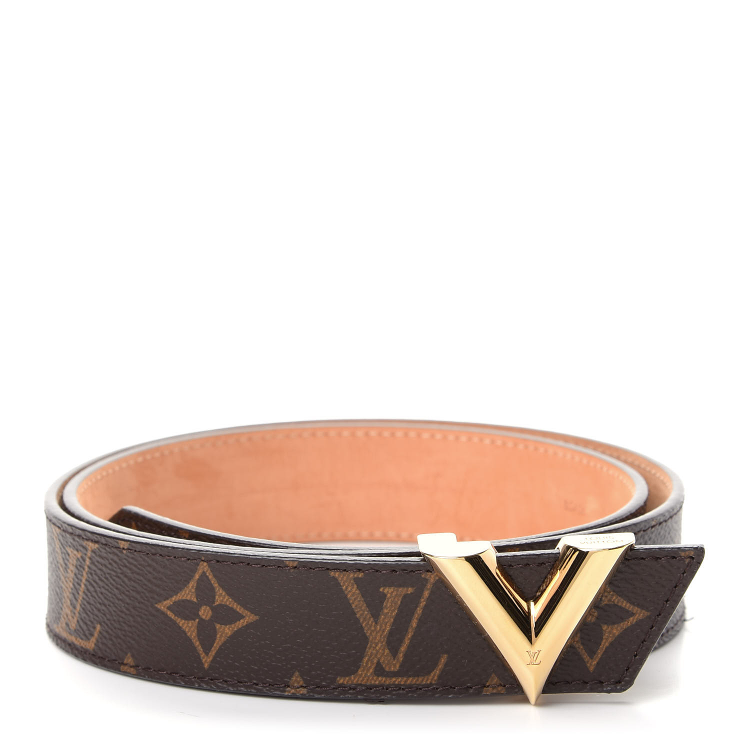 ceinture louis vuitton essential v 30mm t80 en