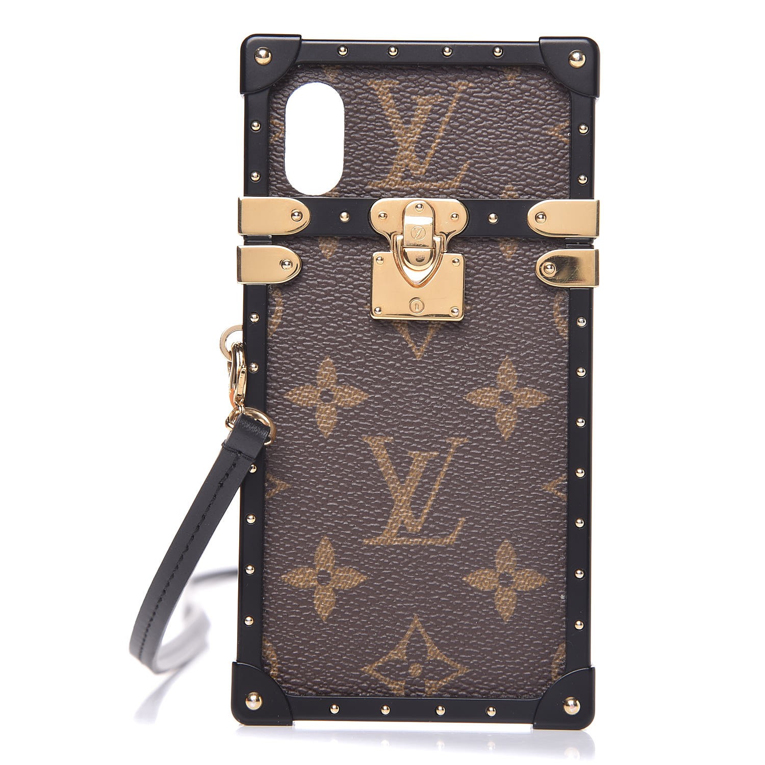LOUIS VUITTON Monogram EyeTrunk iPhone X Case 337836
