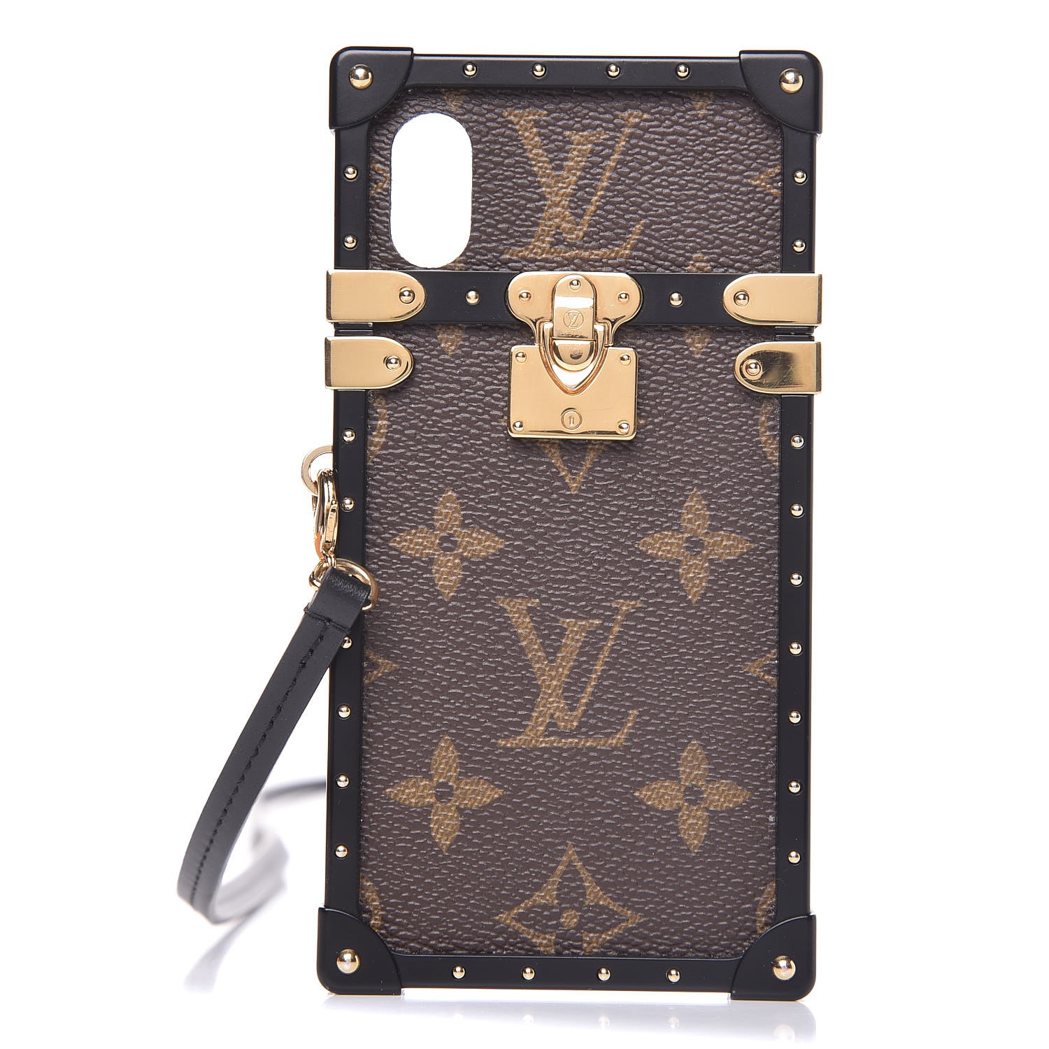 LOUIS VUITTON Monogram Eye-Trunk iPhone X Case 337836