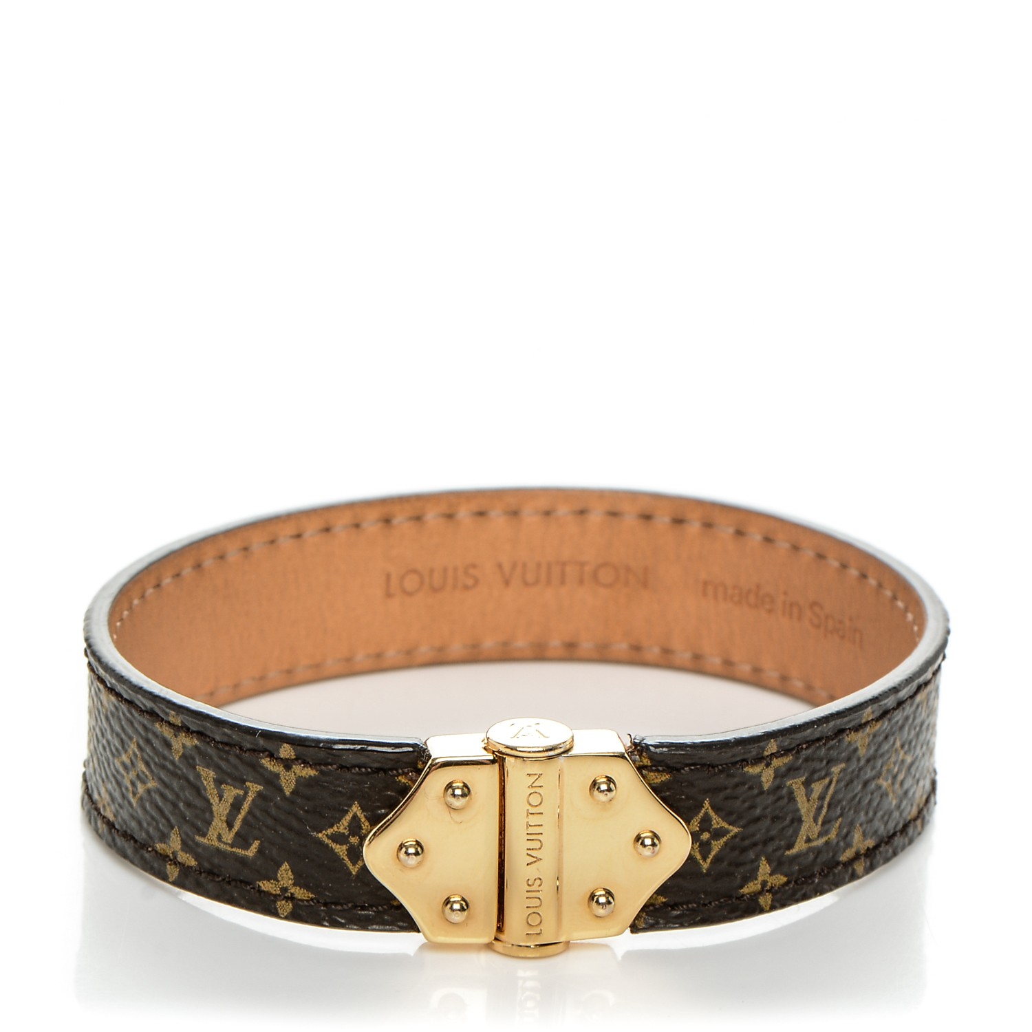 LOUIS VUITTON Monogram Nano Bracelet 19 188924