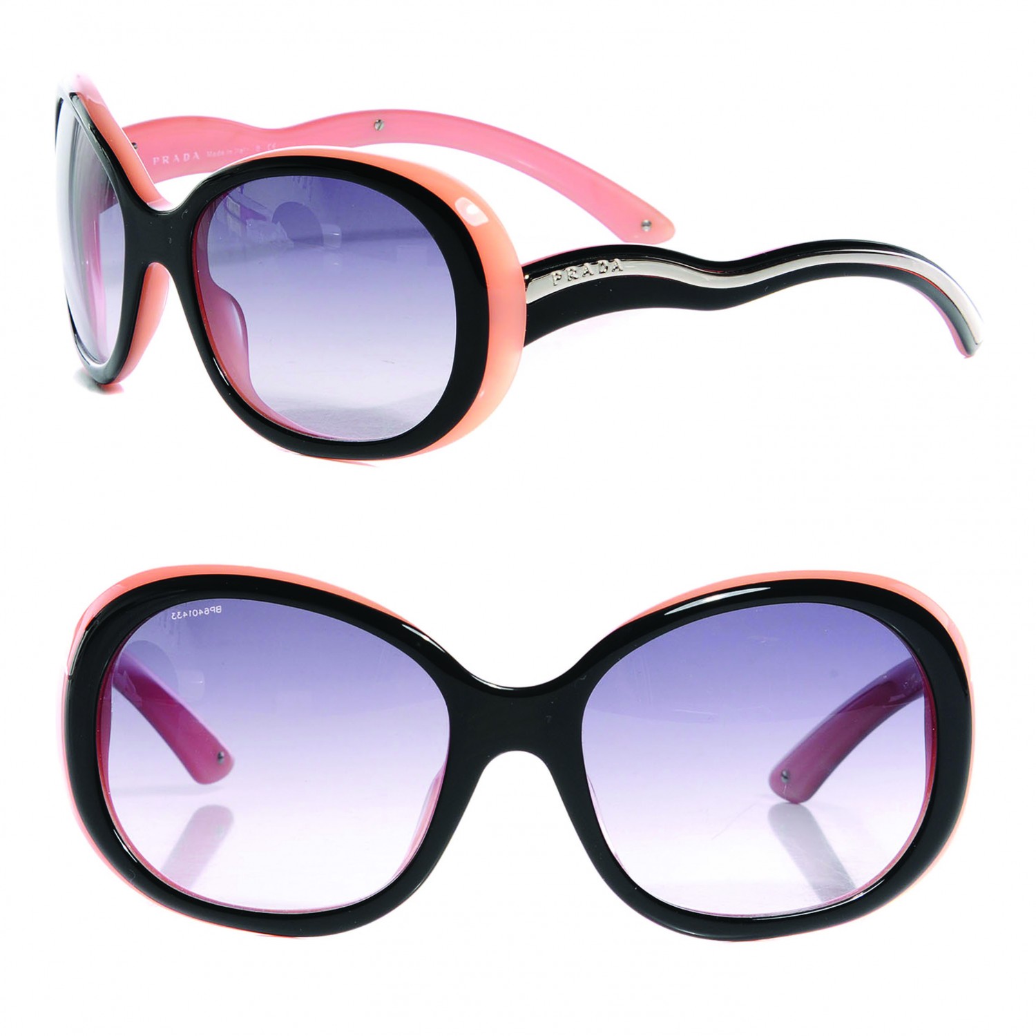 prada sunglasses with pink arms