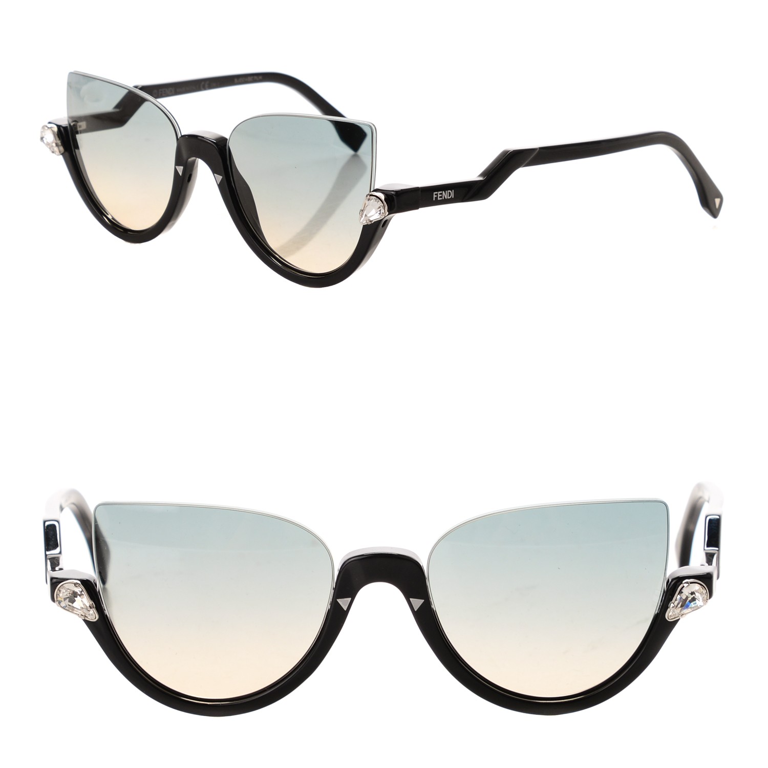 FENDI Sunglasses Blink FF 0138/S Black 