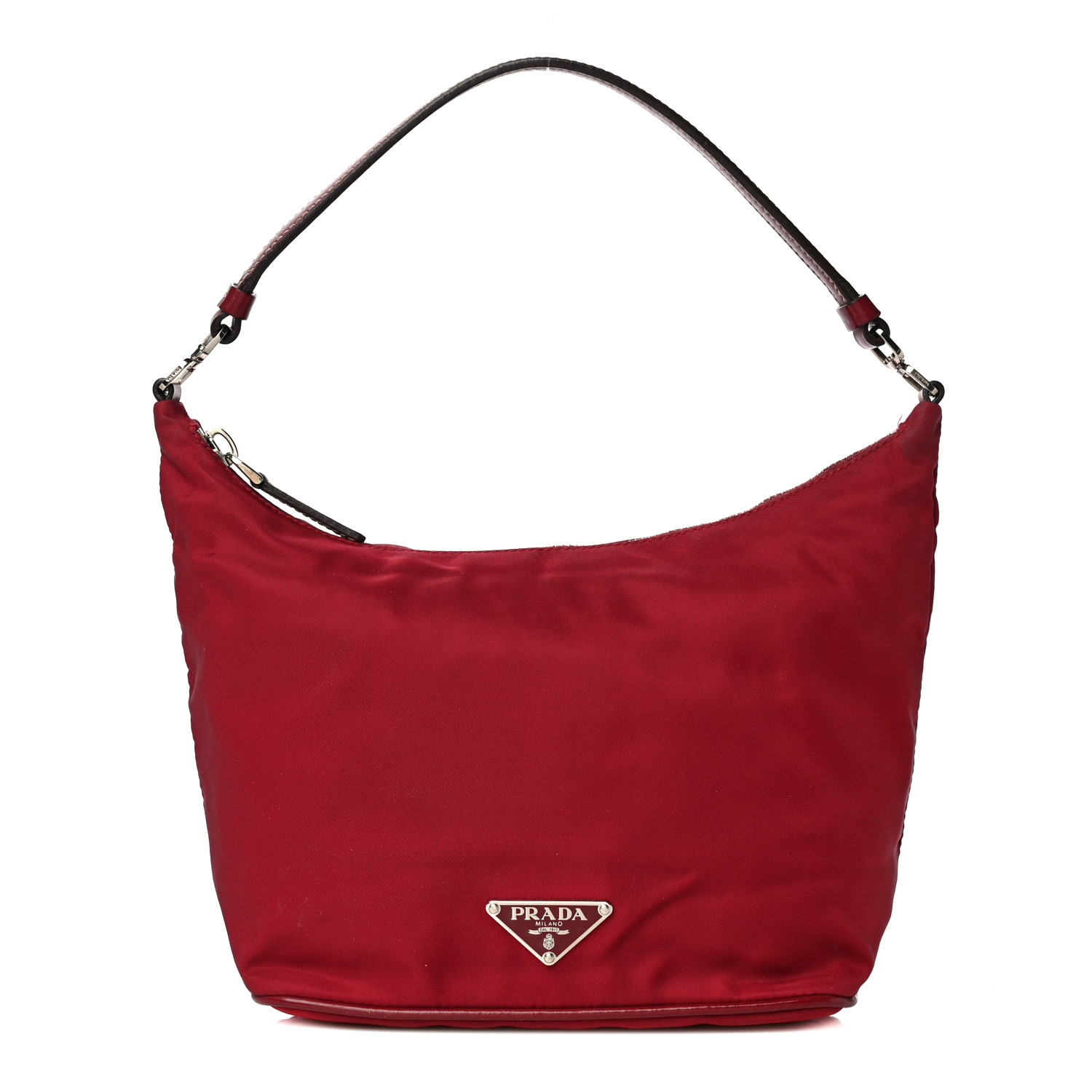 small red prada purse