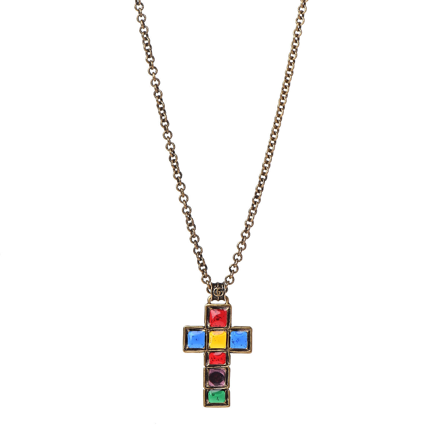 gucci multicolor necklace