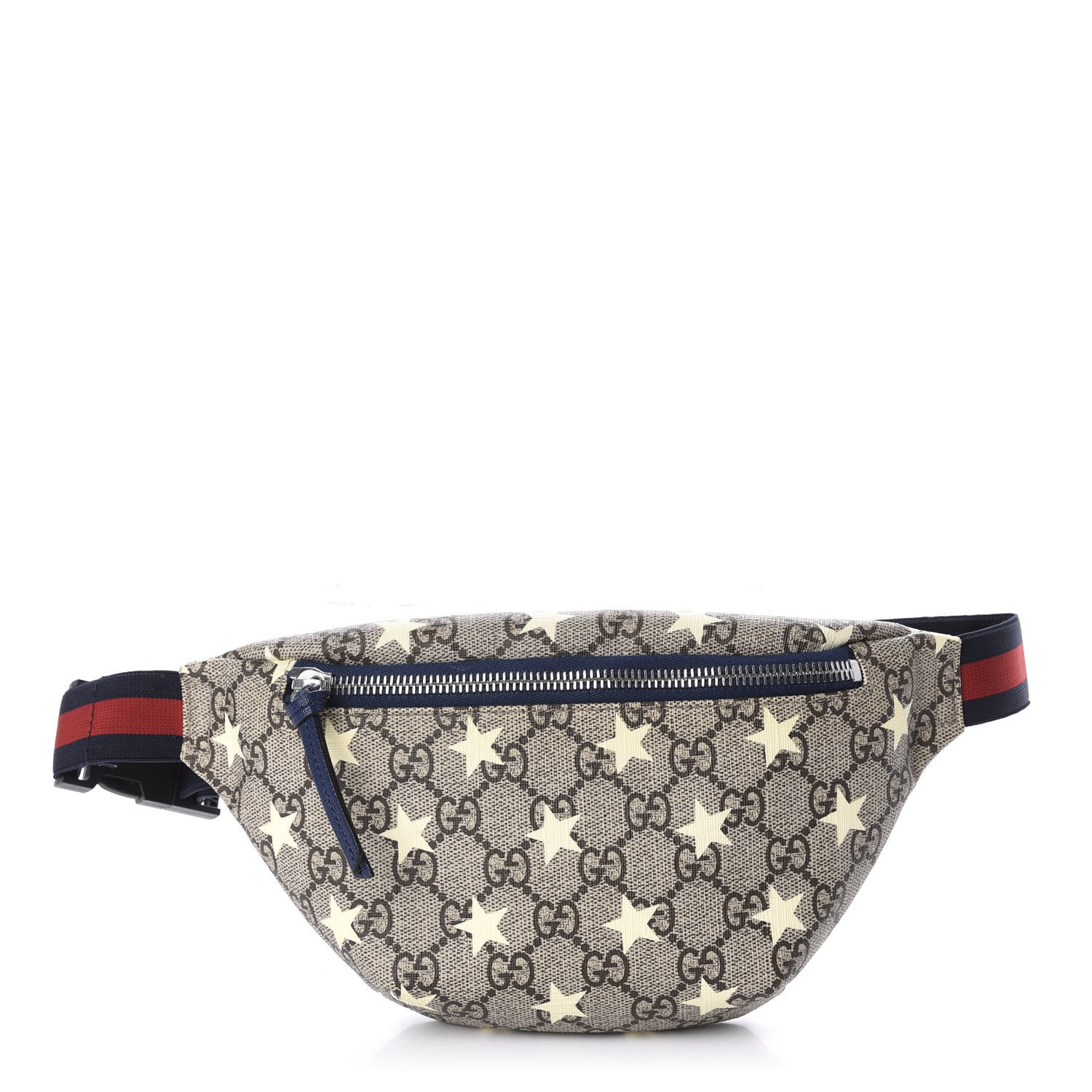 gucci kids gg star print belt bolsa