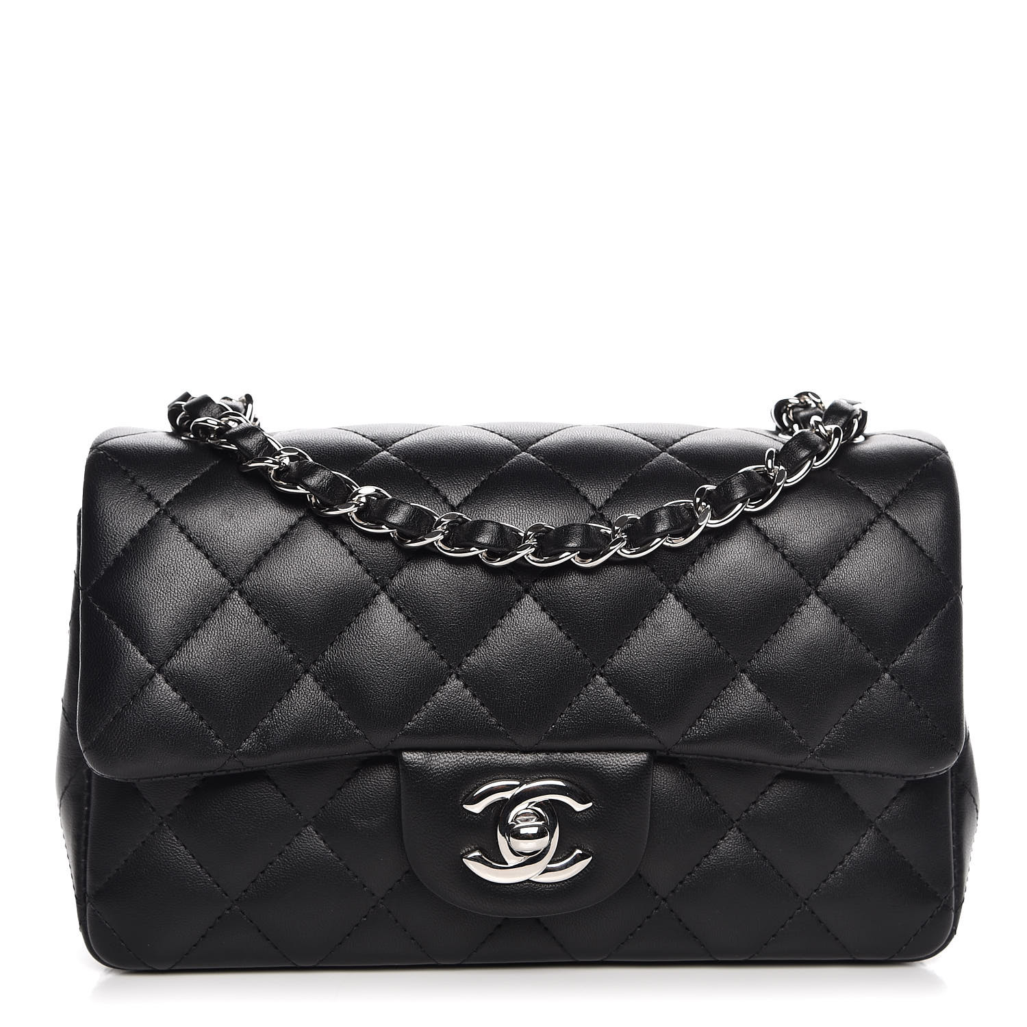 chanel mini rectangular lambskin