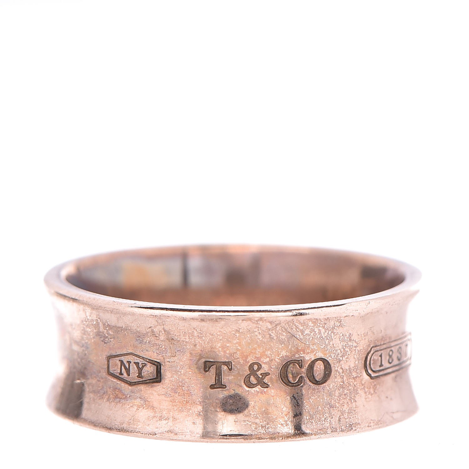 TIFFANY Rubedo Metal 1837 Ring 52 6 