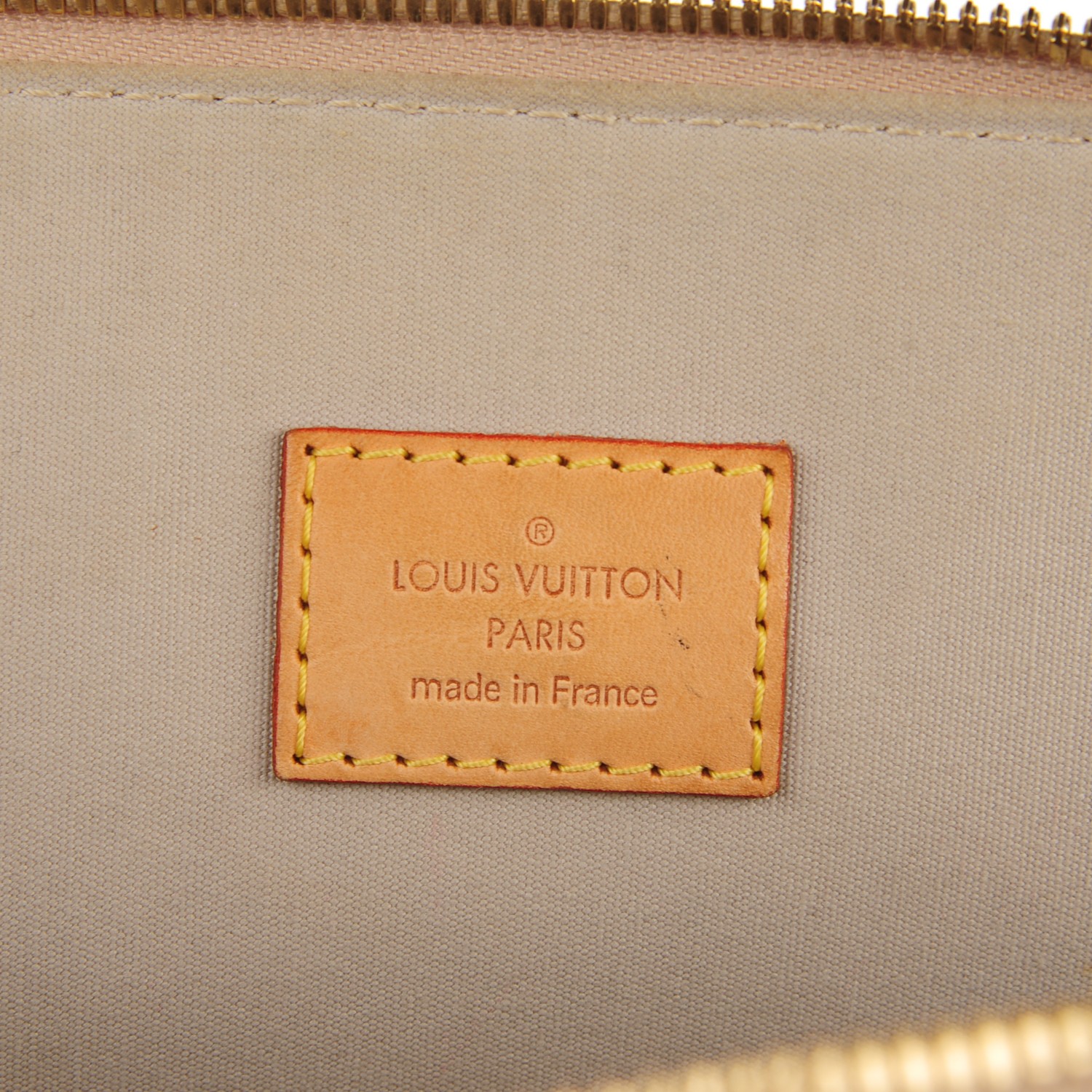 LOUIS VUITTON Monogram Miroir Alma MM Gold 130875