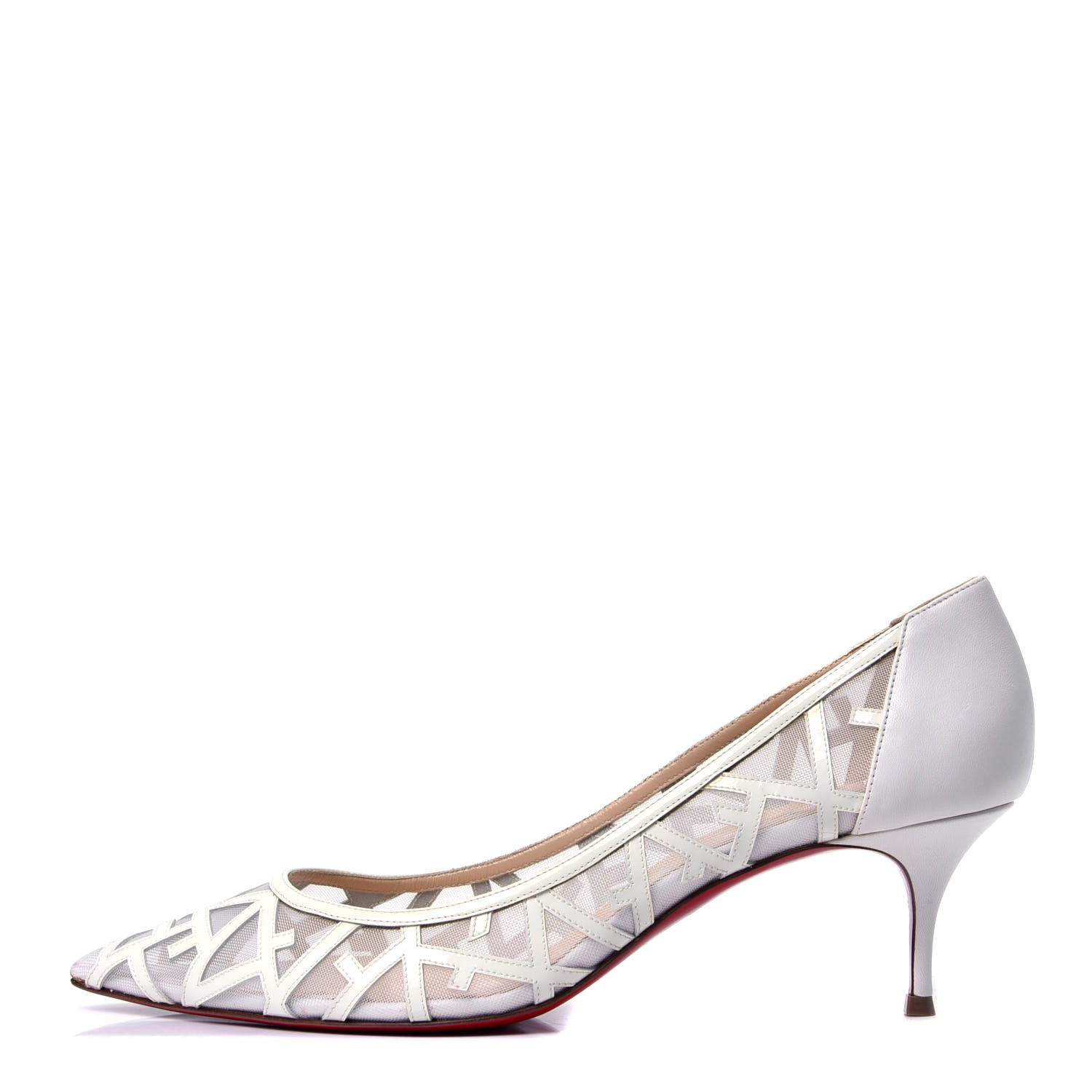 CHRISTIAN LOUBOUTIN Rete 65 Pumps 41.5 White | FASHIONPHILE CHRISTIAN LOUBOUTIN Rete 65 Pumps 41.5 White | FASHIONPHILE
