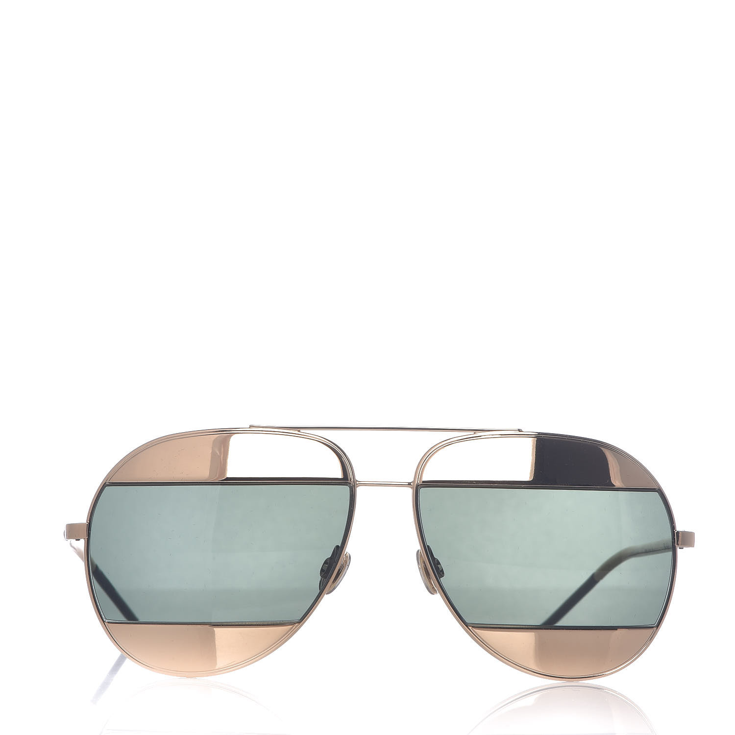 christian dior split aviator sunglasses