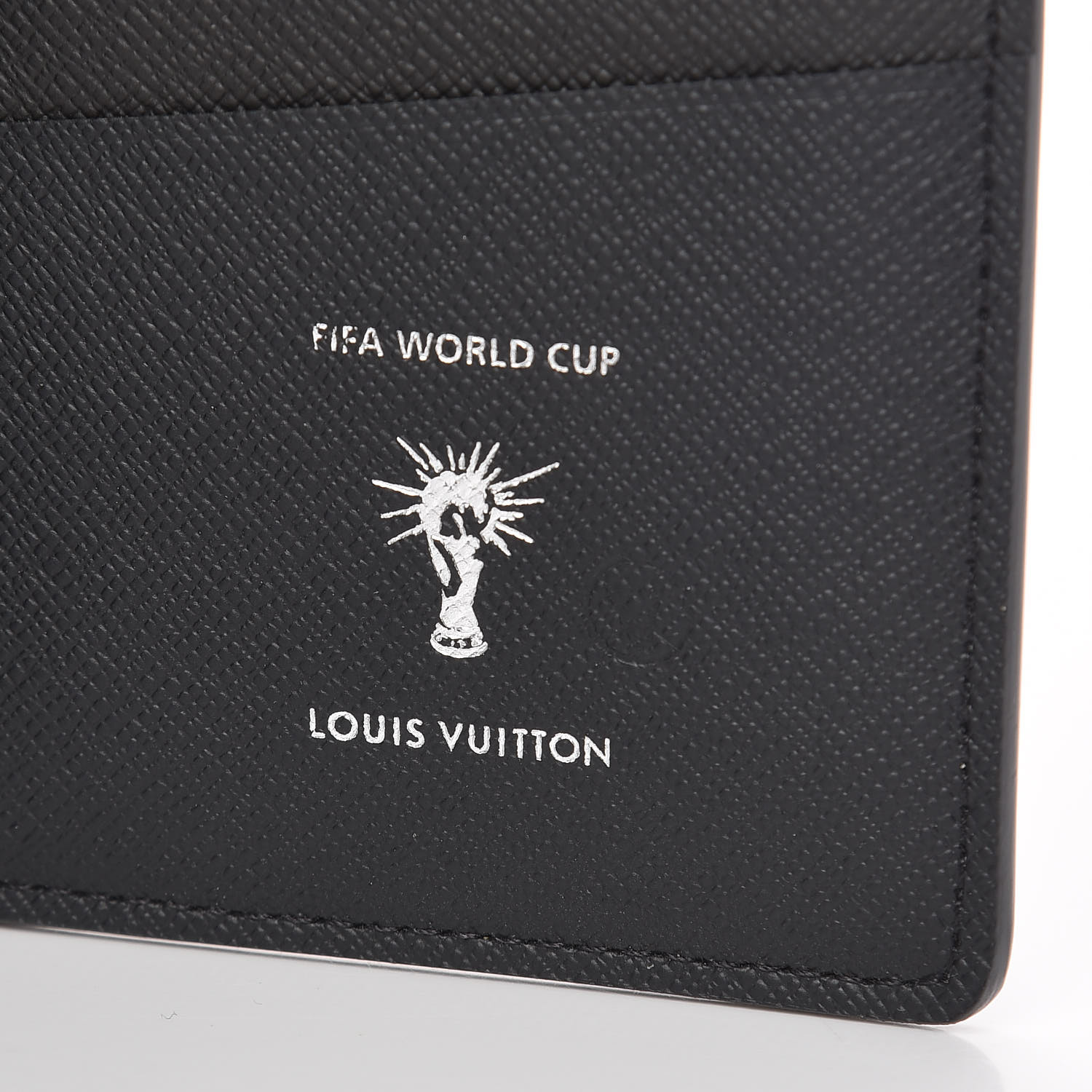 LOUIS VUITTON Epi World Cup Brazza Wallet Black 442364