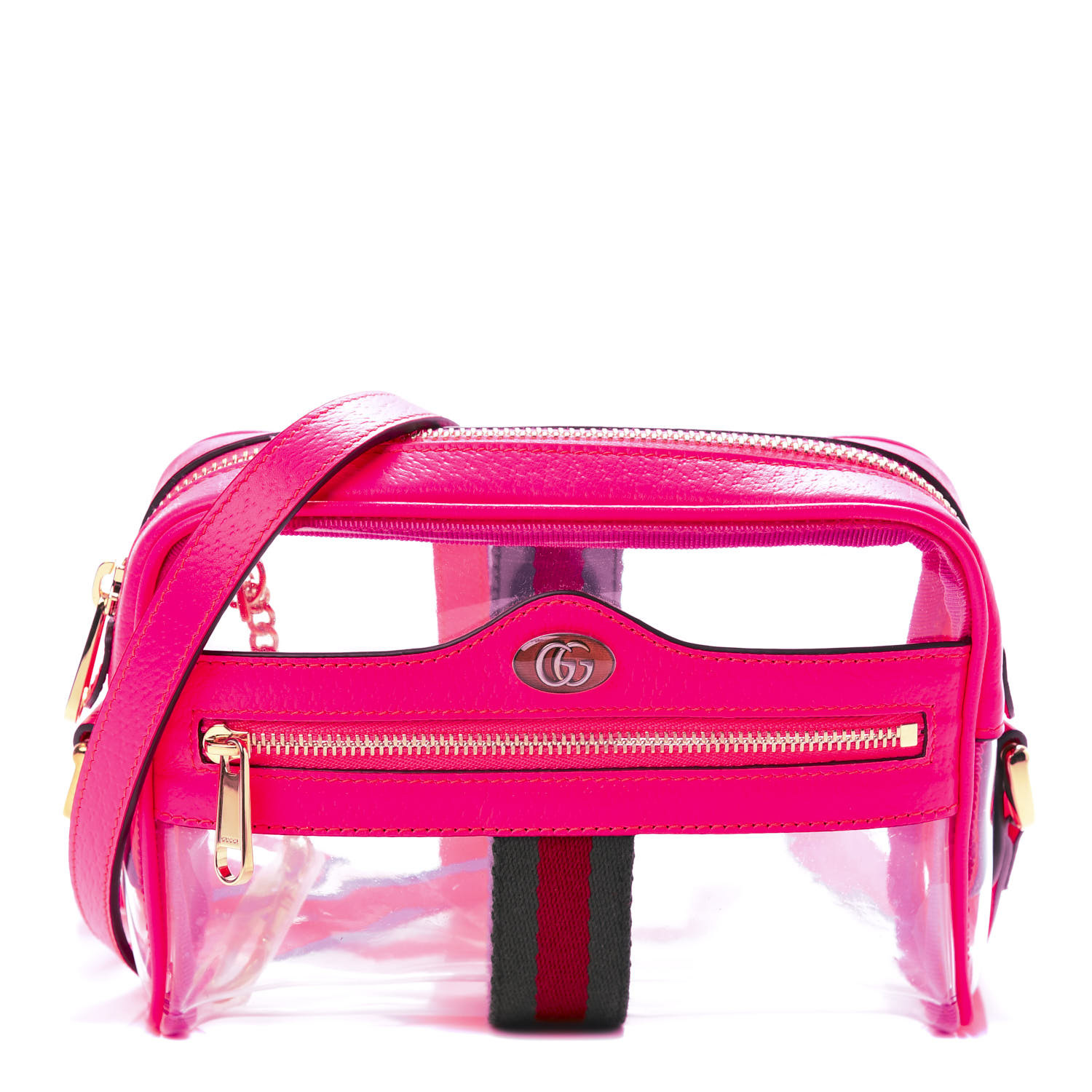 gucci ophidia transparent bag