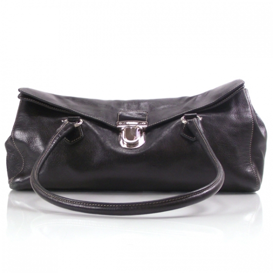 prada lock bag