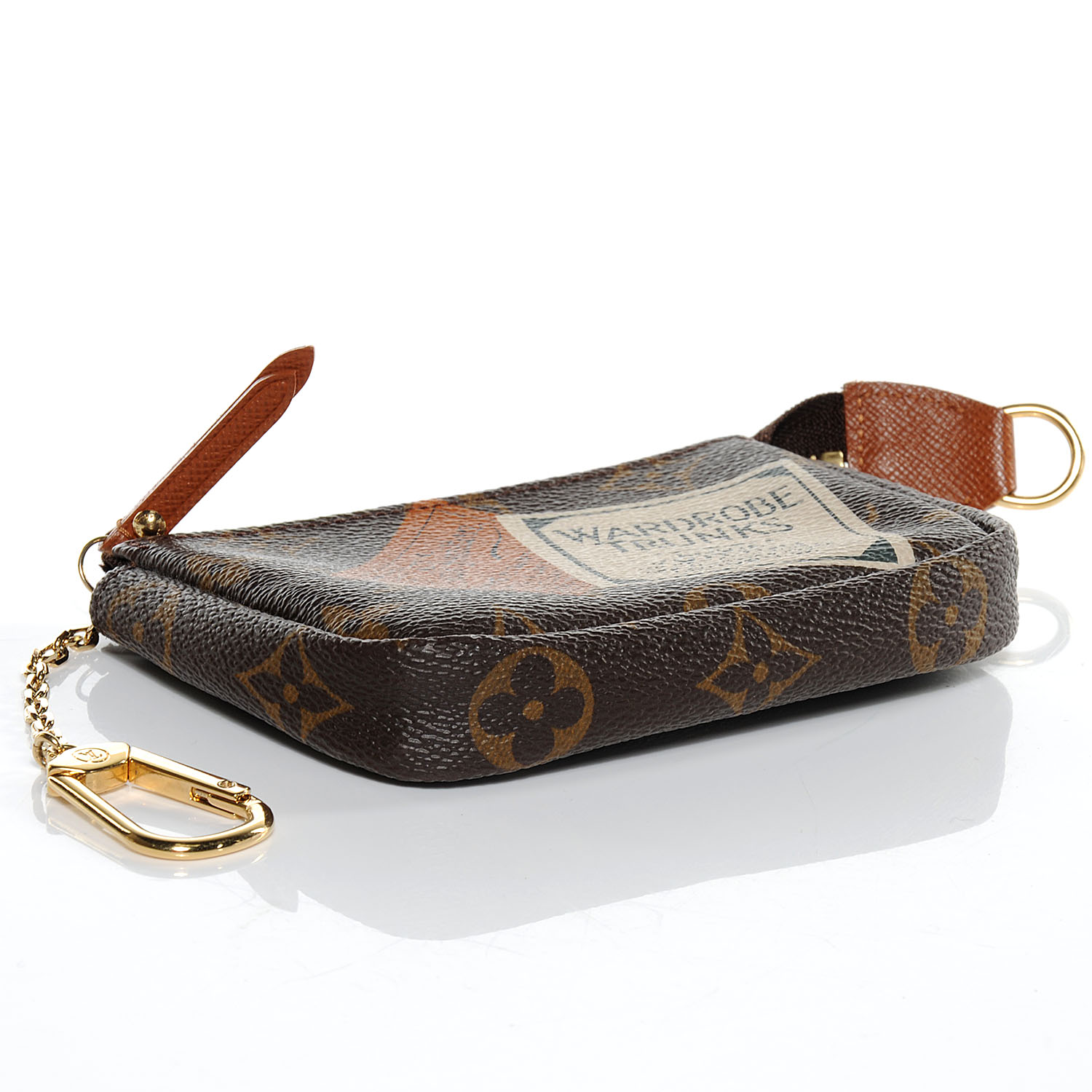 louis vuitton initials stamp LOUIS VUITTON Monogram Stamp Mini Pochette Accessories 54289