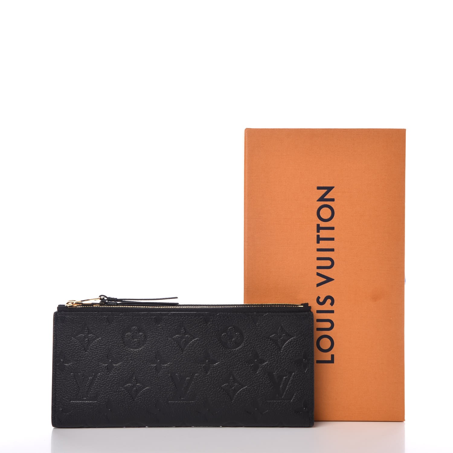 LOUIS VUITTON Empreinte Adele Wallet Black 314218