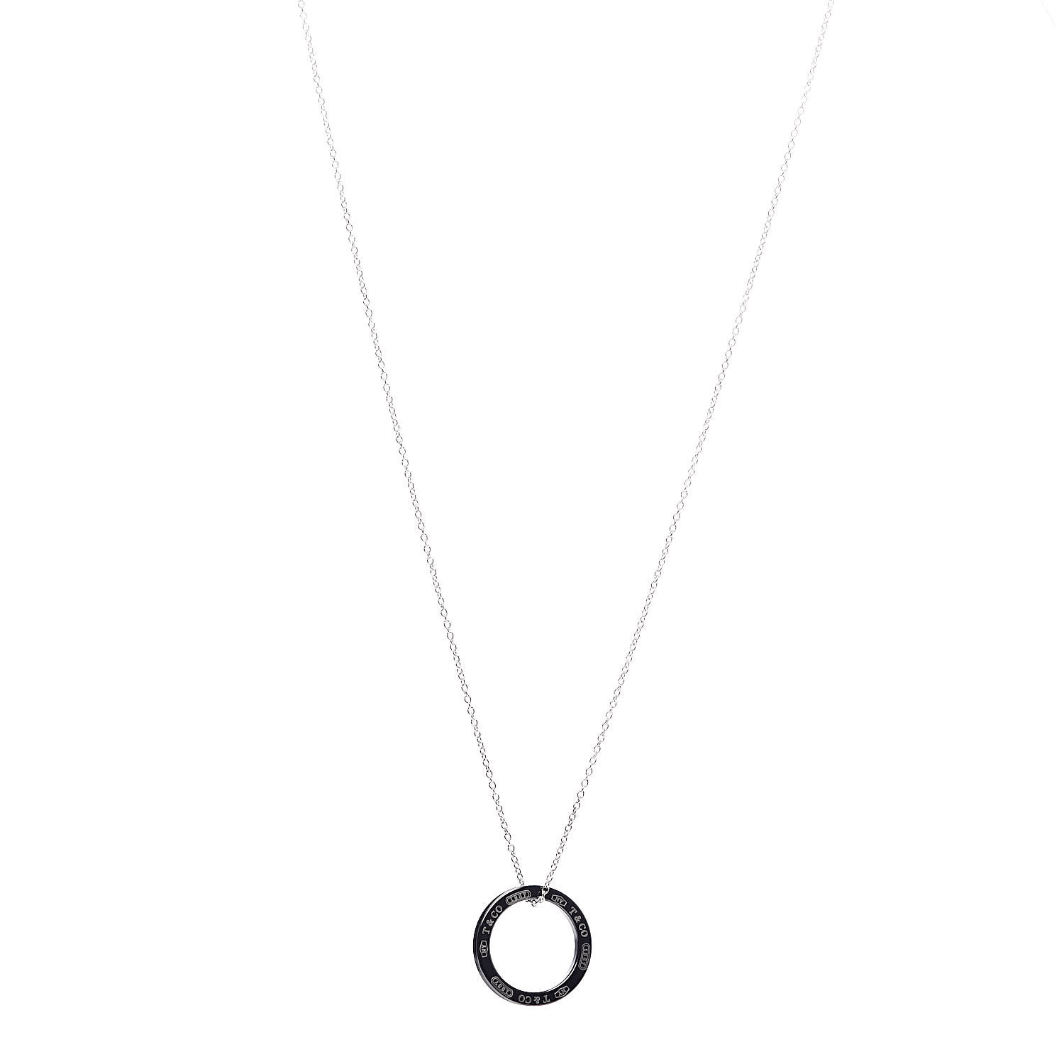 tiffany 1837 circle pendant