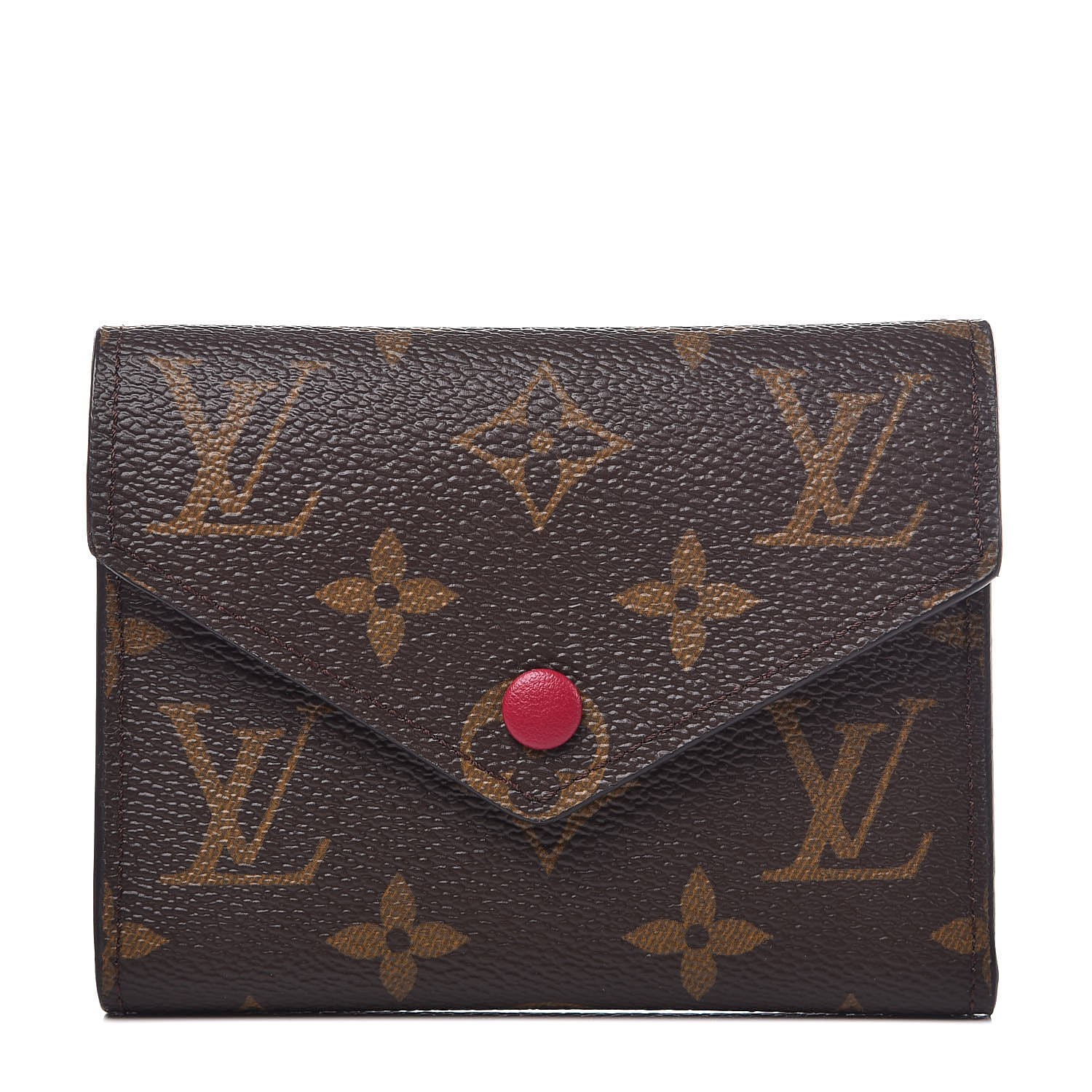 LOUIS VUITTON Monogram Victorine Wallet Fuchsia 318613