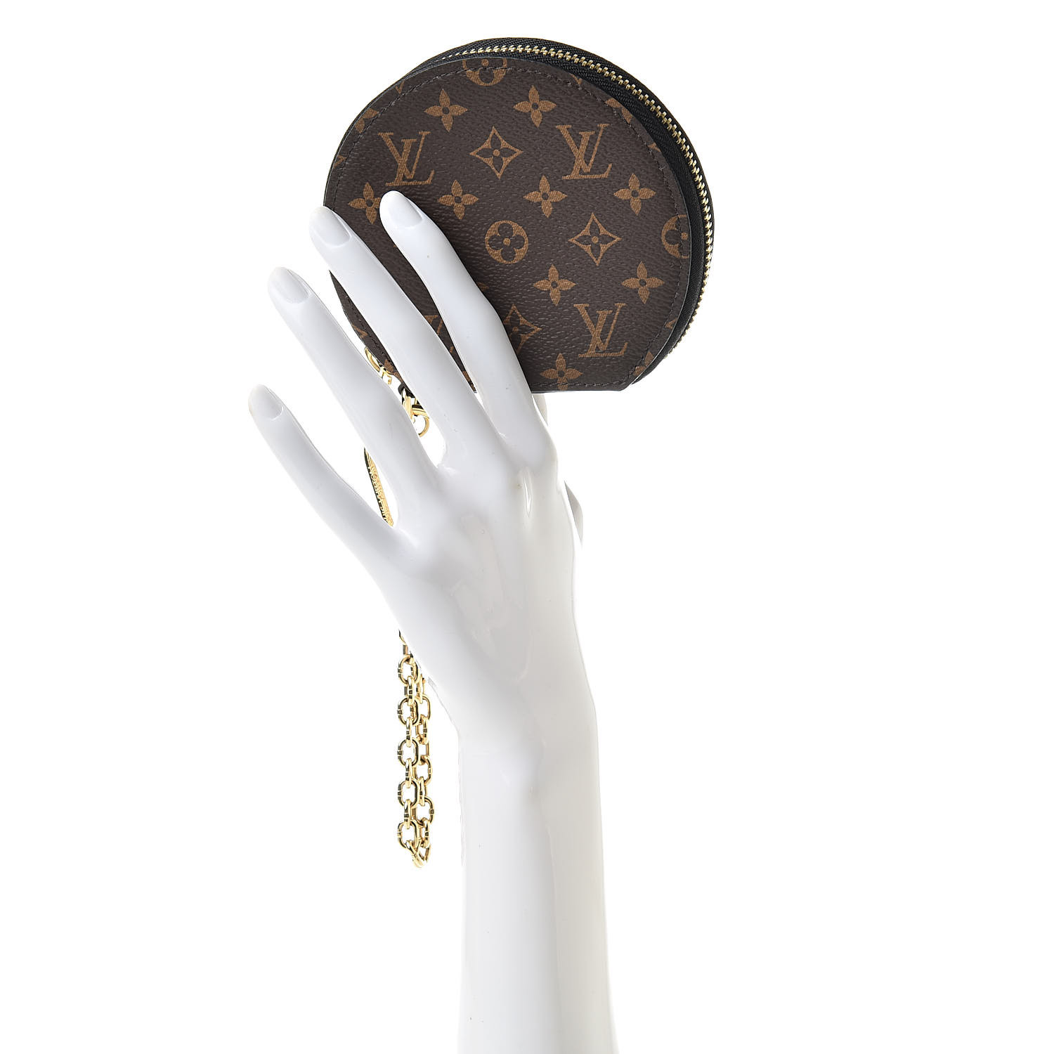 LOUIS VUITTON Monogram Calfskin Micro Boite Chapeau Black 521999