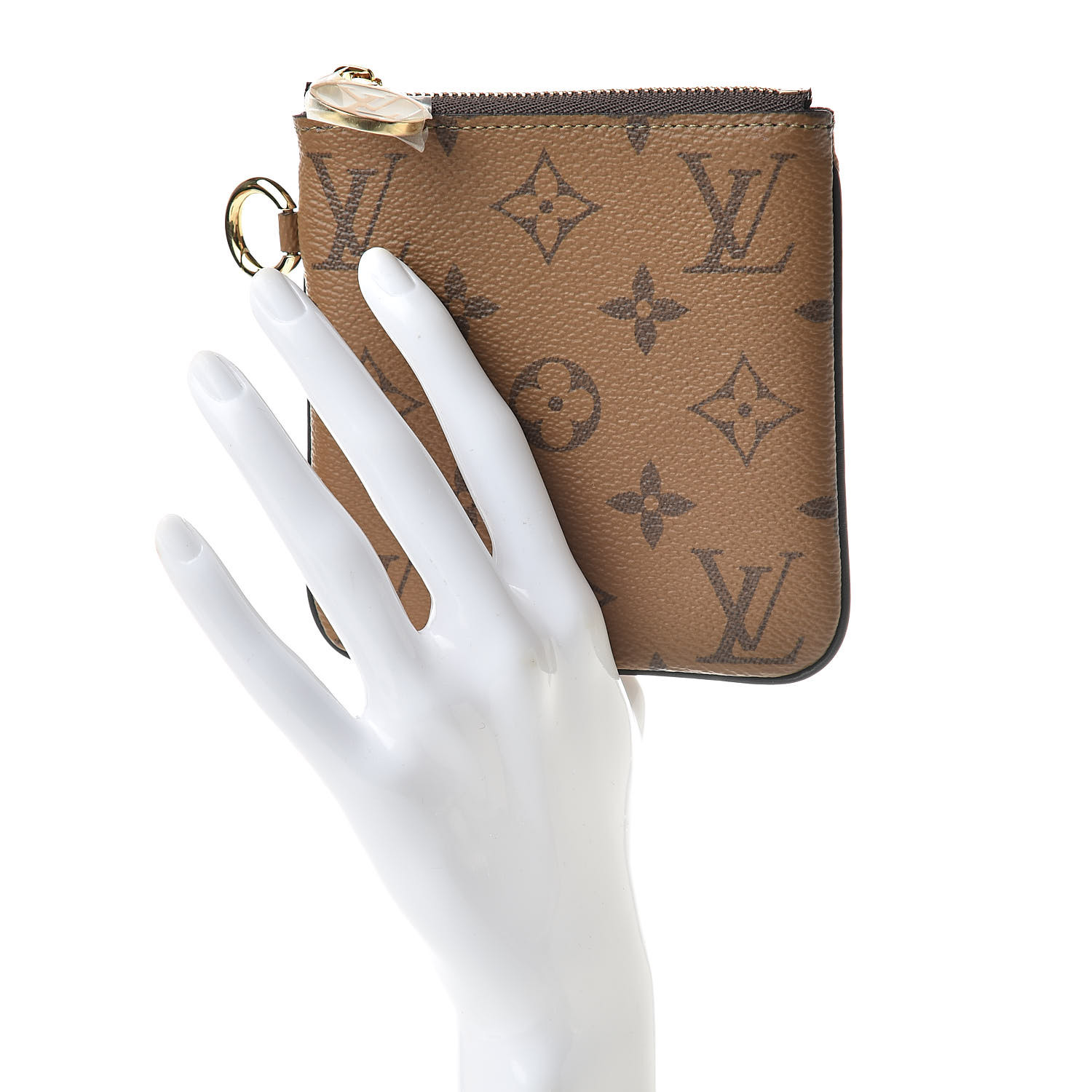 LOUIS VUITTON Reverse Monogram Trio Square Pouch 522332