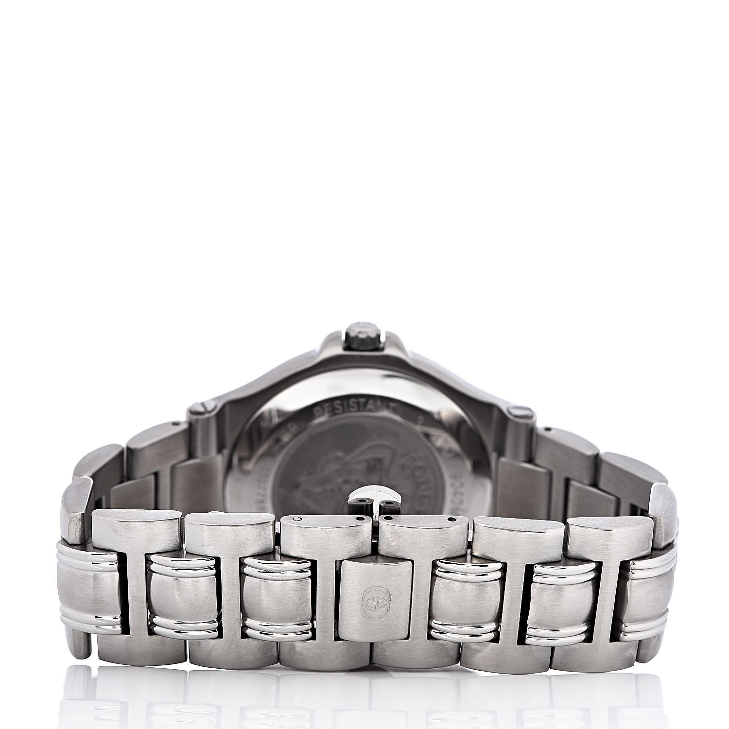 GUCCI Stainless Steel 35mm 9040M Quartz Watch Silver 519778