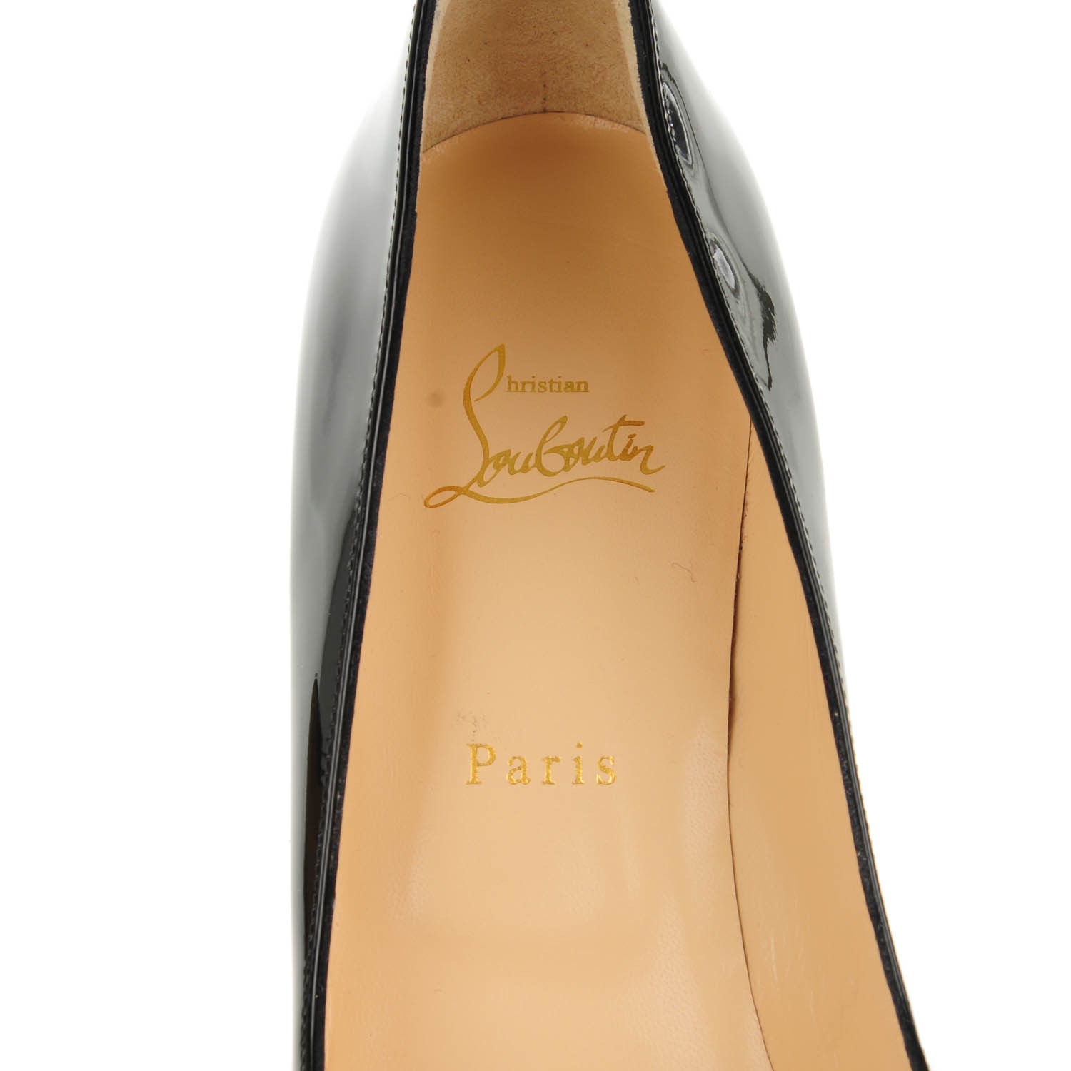 christian louboutin pigalle 100 patent calf