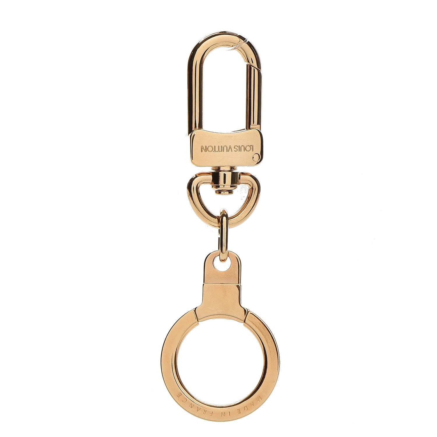 LOUIS VUITTON Pochette Extender Key Ring Gold 227825