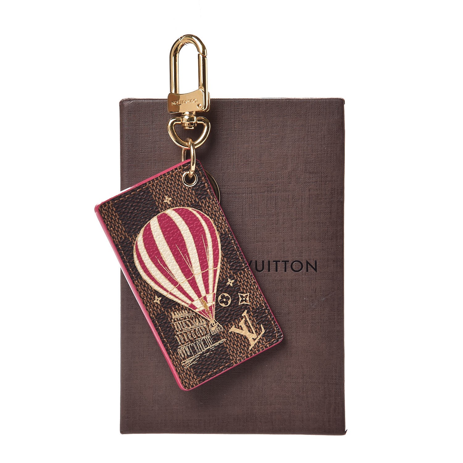 LOUIS VUITTON Monogram Illustre Air Balloon Bag Charm 87656