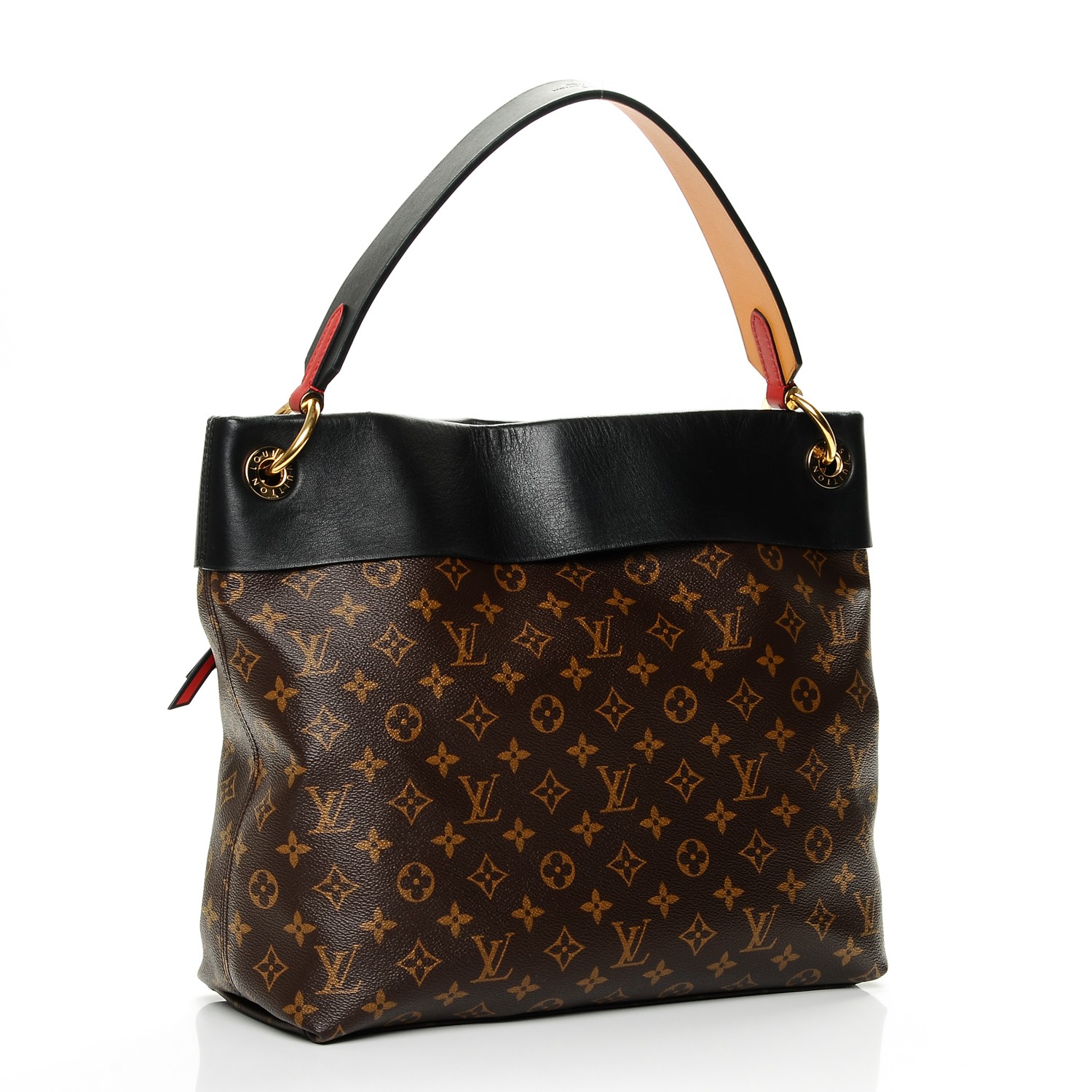 Louis Vuitton Tuileries Handbag Monogram Canvas with Leather at 1stDibs
