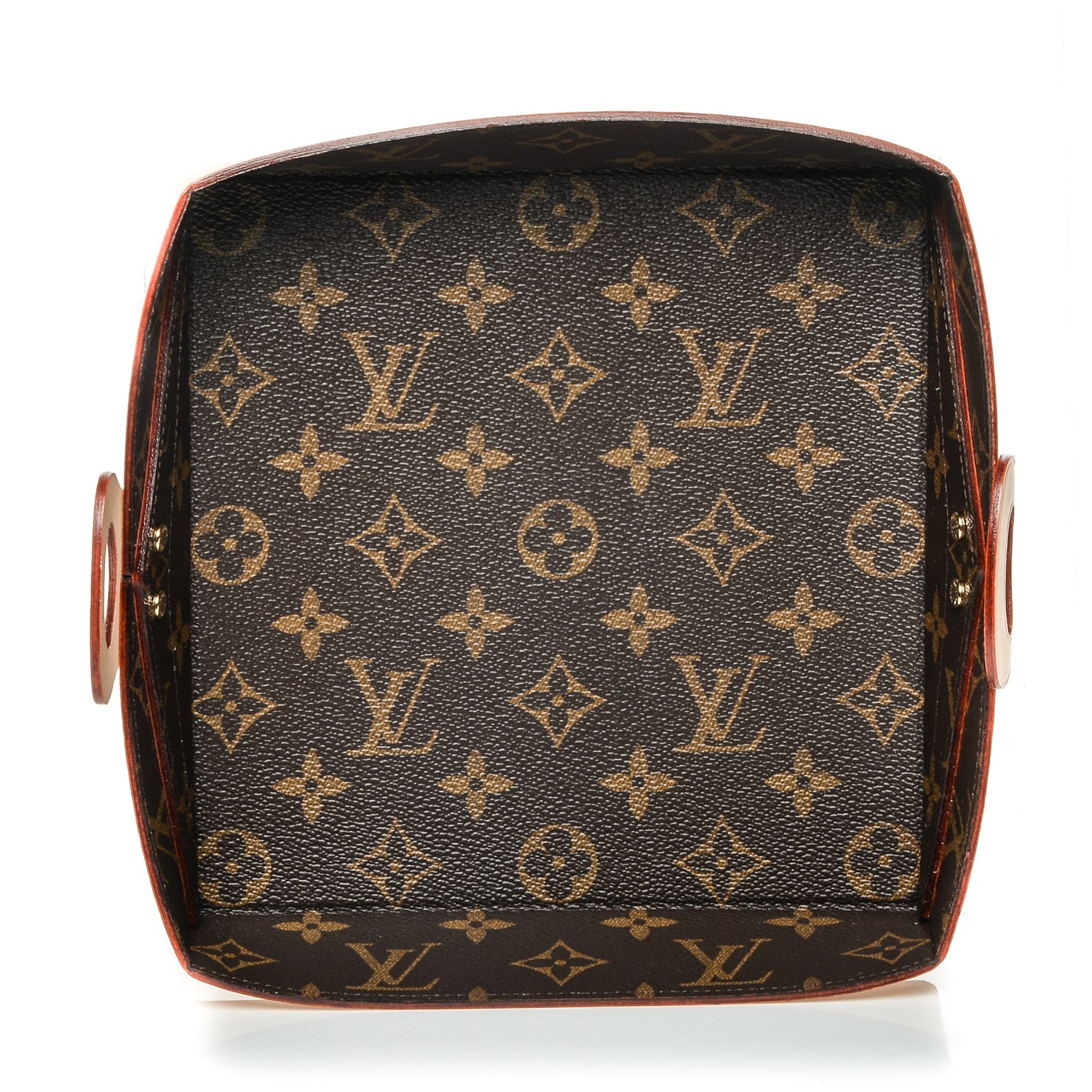 LOUIS VUITTON Monogram Georges Valet Tray GM 190839