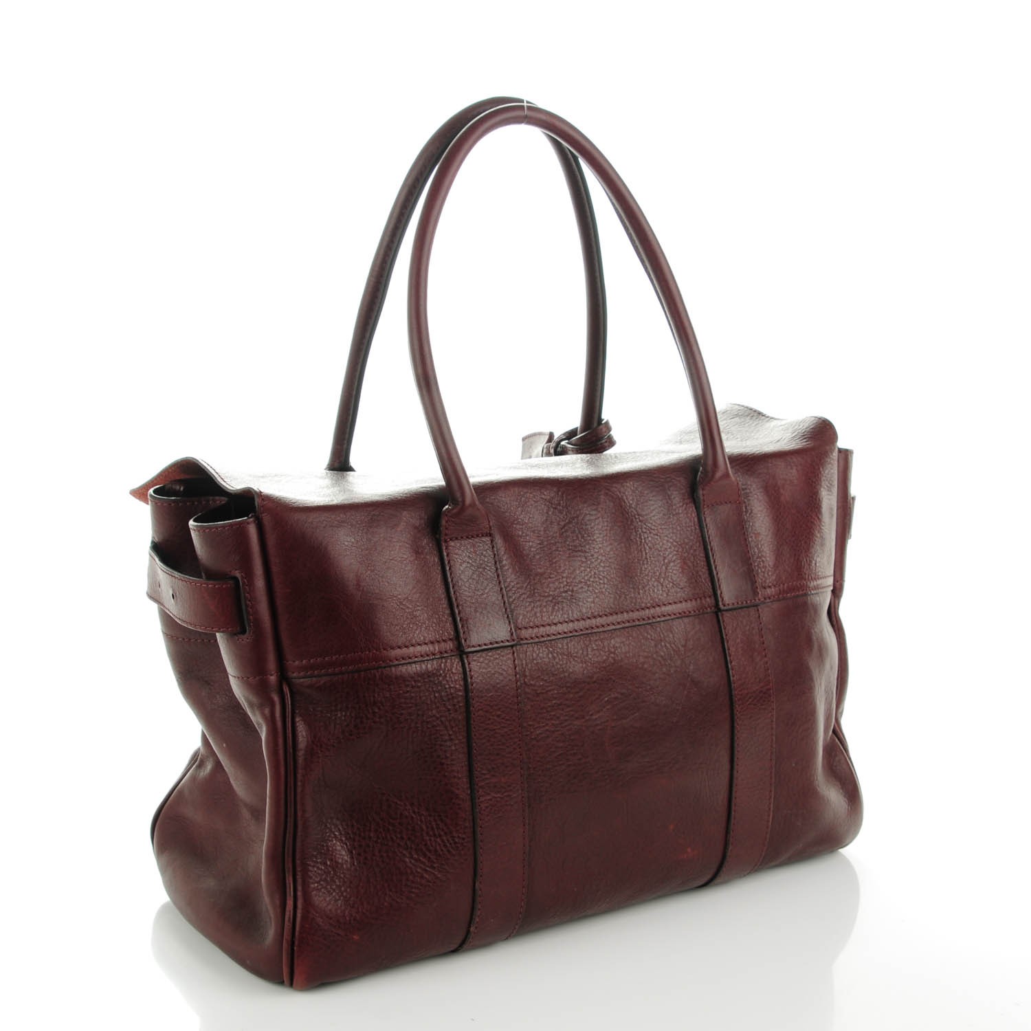 MULBERRY Natural Leather Bayswater Oxblood 150815