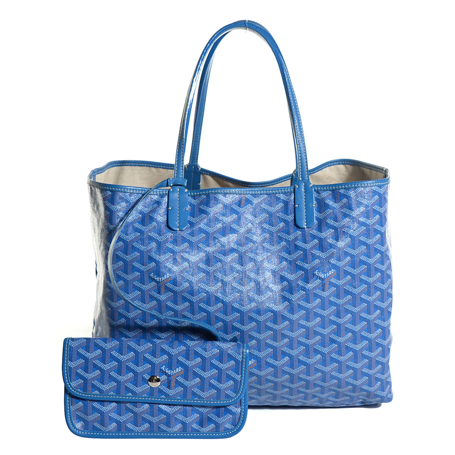 GOYARD Goyardine Saint Louis PM Light Blue 102426