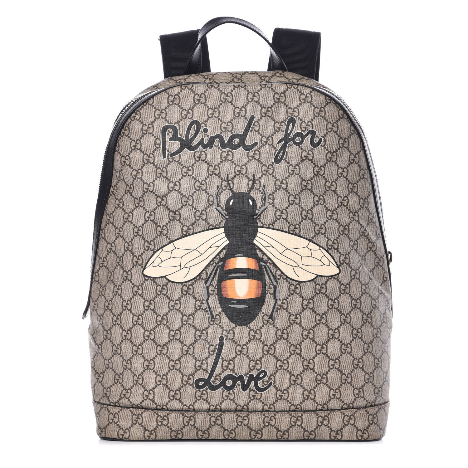 GUCCI GG Supreme Monogram Blind For Love Backpack 361472