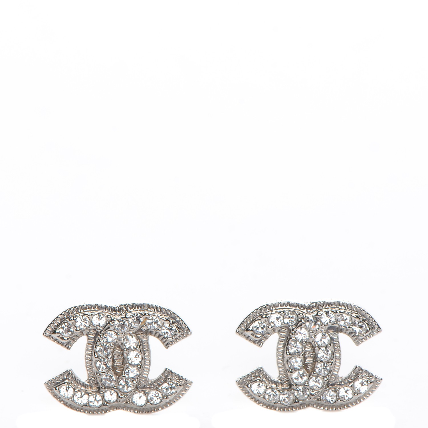 Chanel Black CC Crystal Drop Pearl Earrings – The Closet