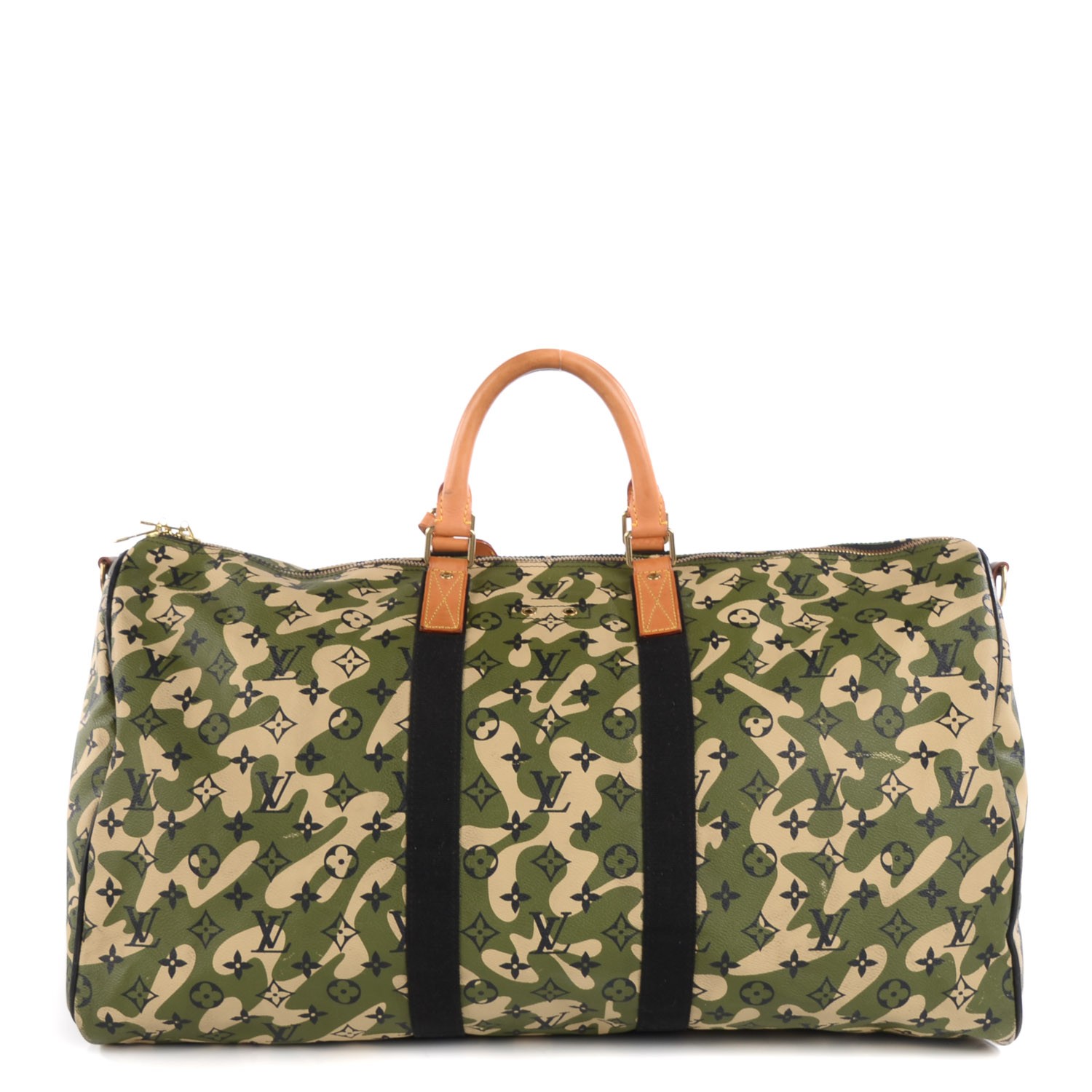 louis vuitton camo keepall