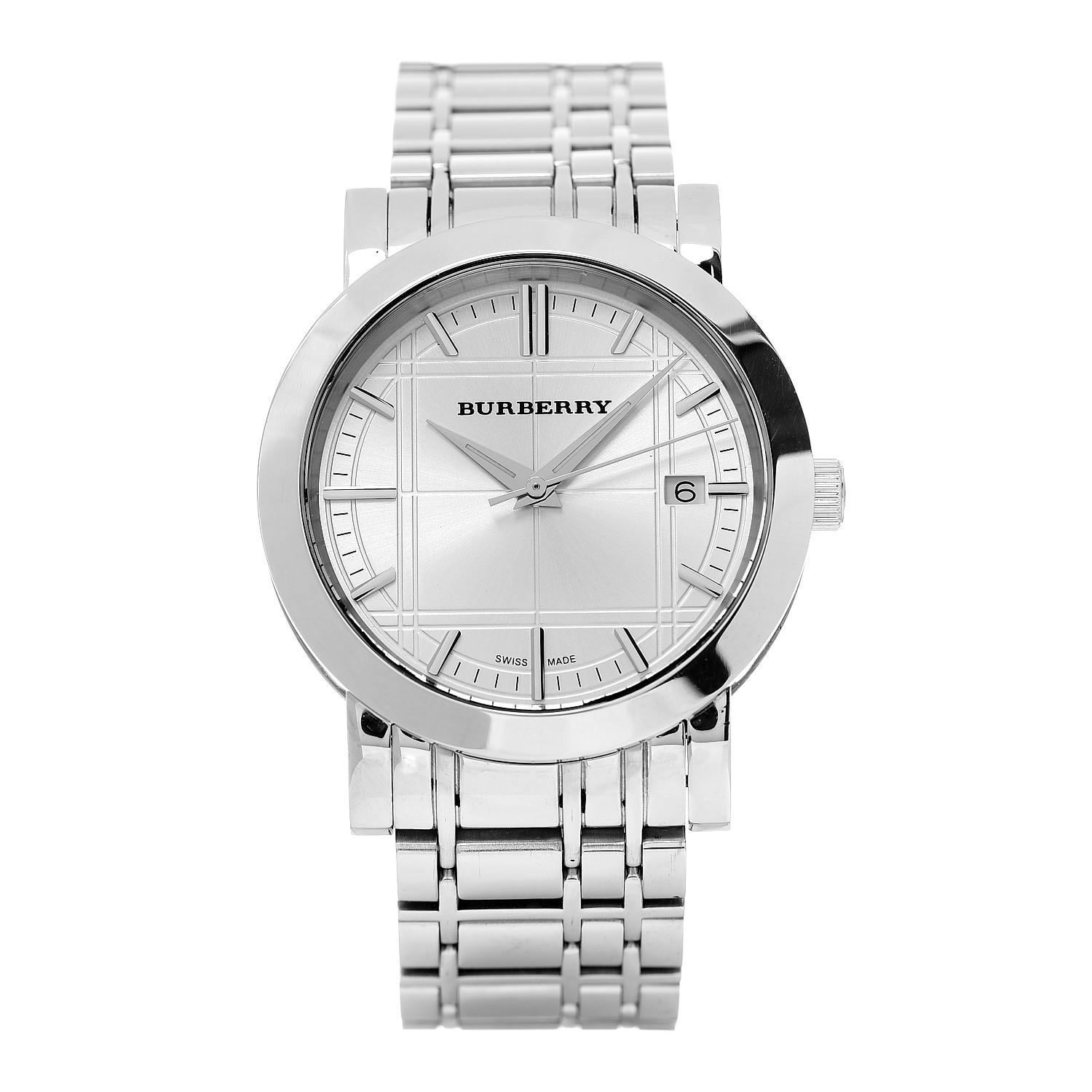 burberry stainless steel watch