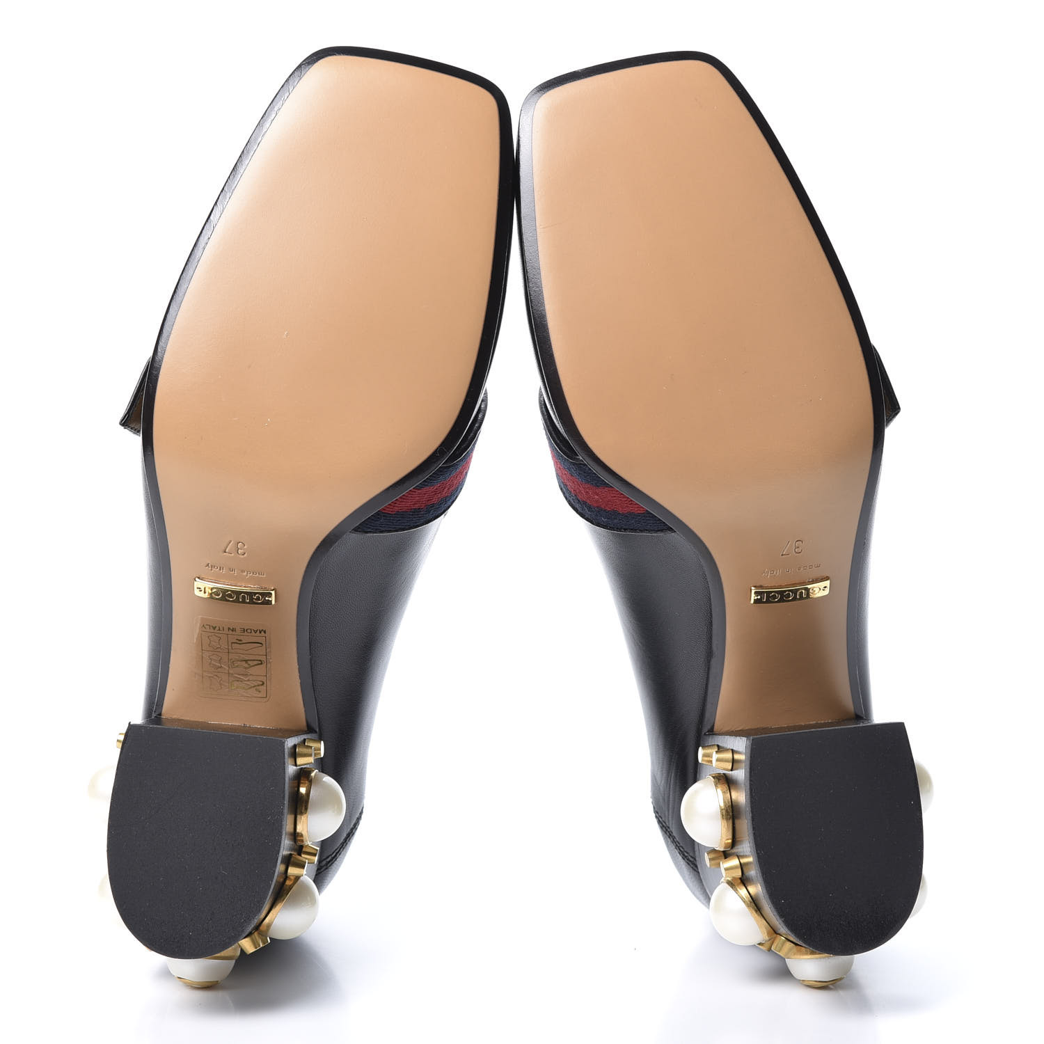 gucci peyton pearl pump