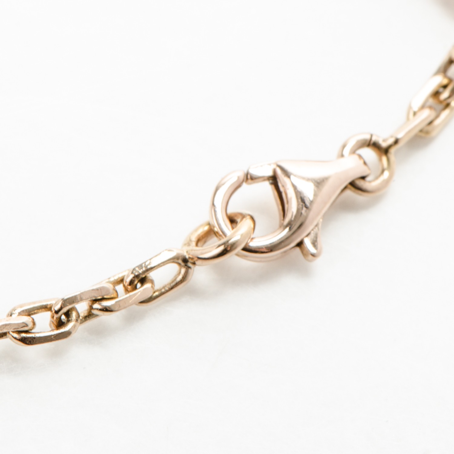 VAN CLEEF & ARPELS 18K Rose Gold 5 Motifs Vintage Alhambra Bracelet 176214
