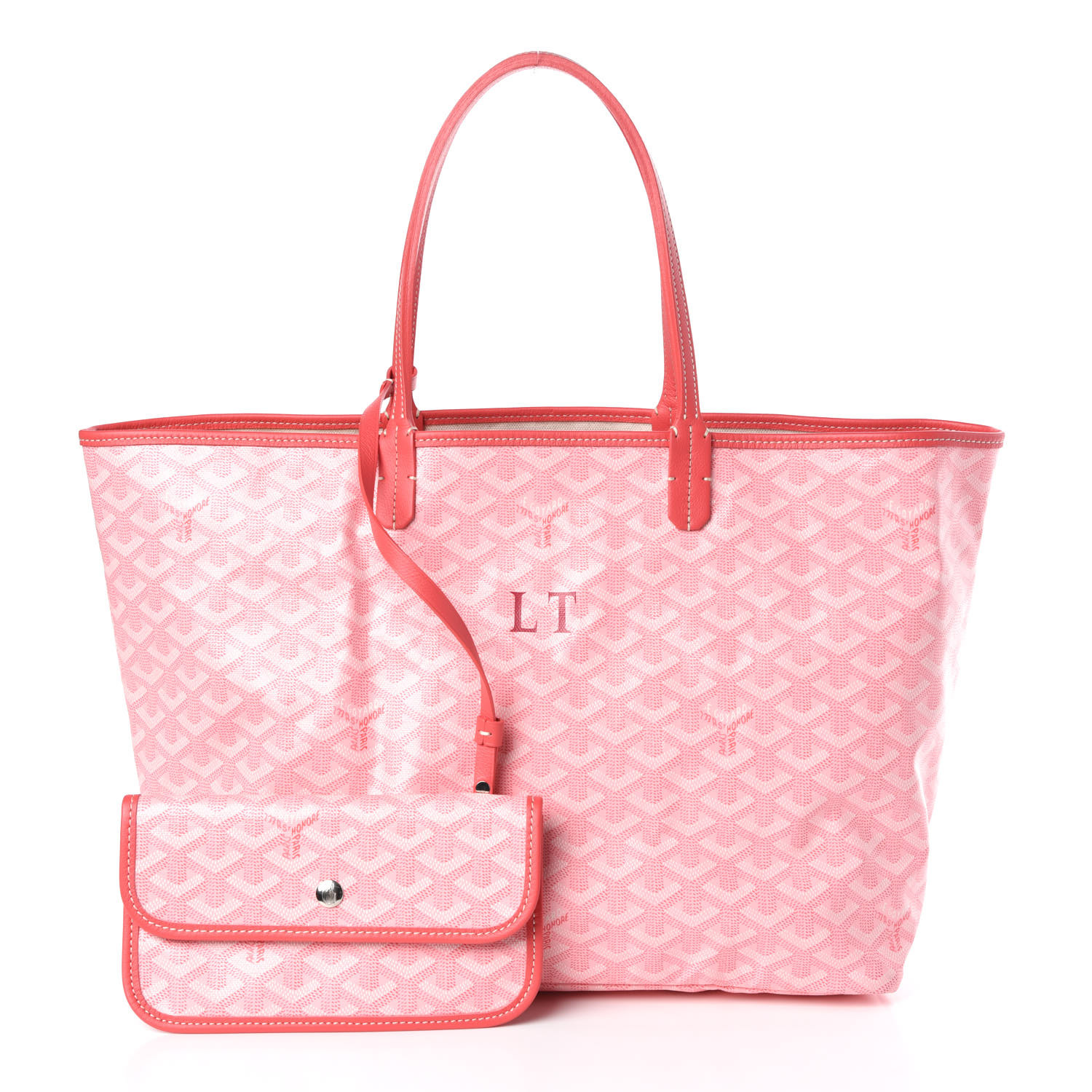 goyard pink tote bag