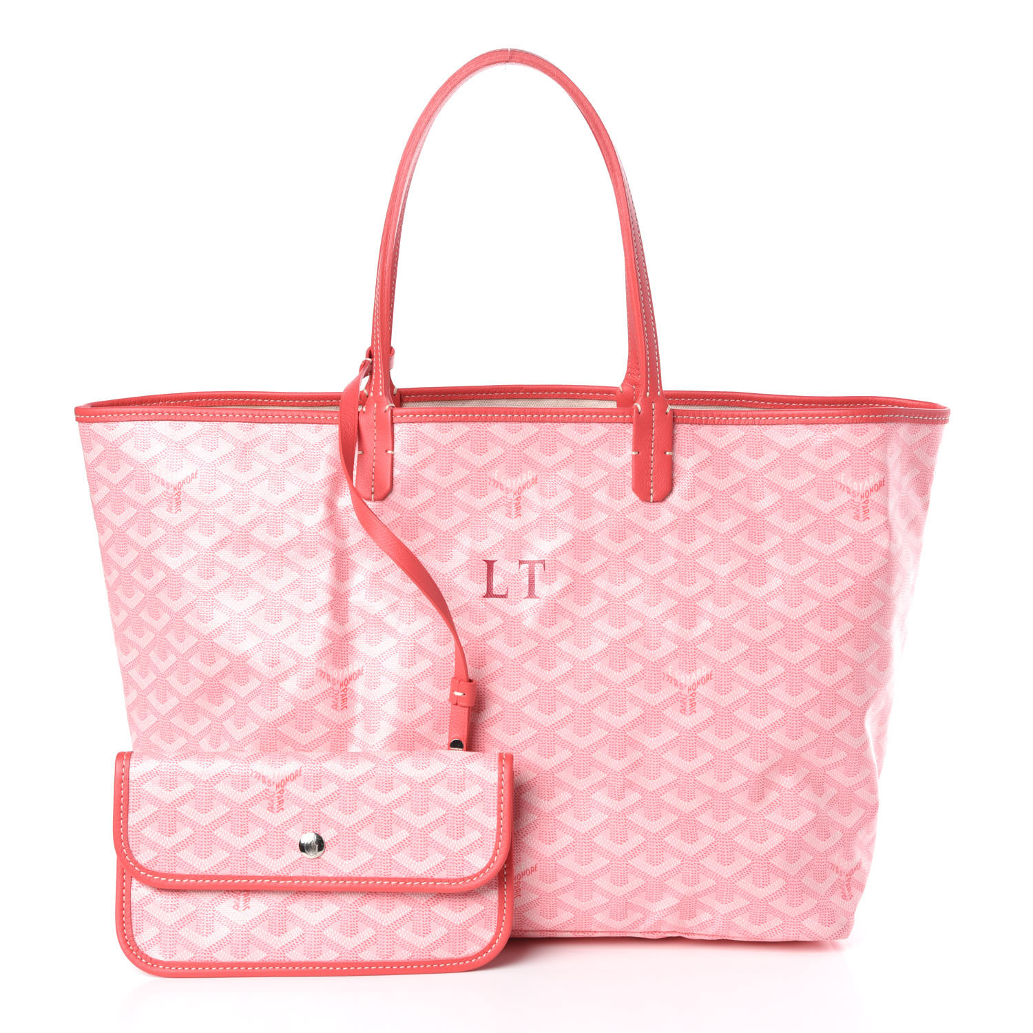 goyard tote pink