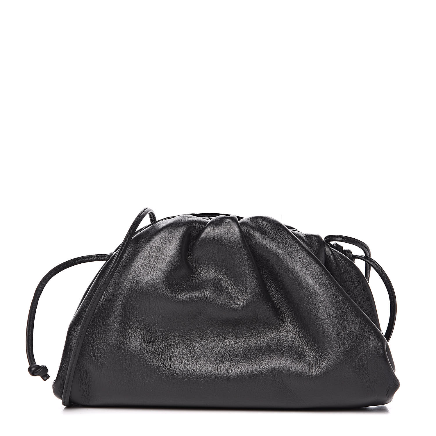 small heel pouch in soft calfskin