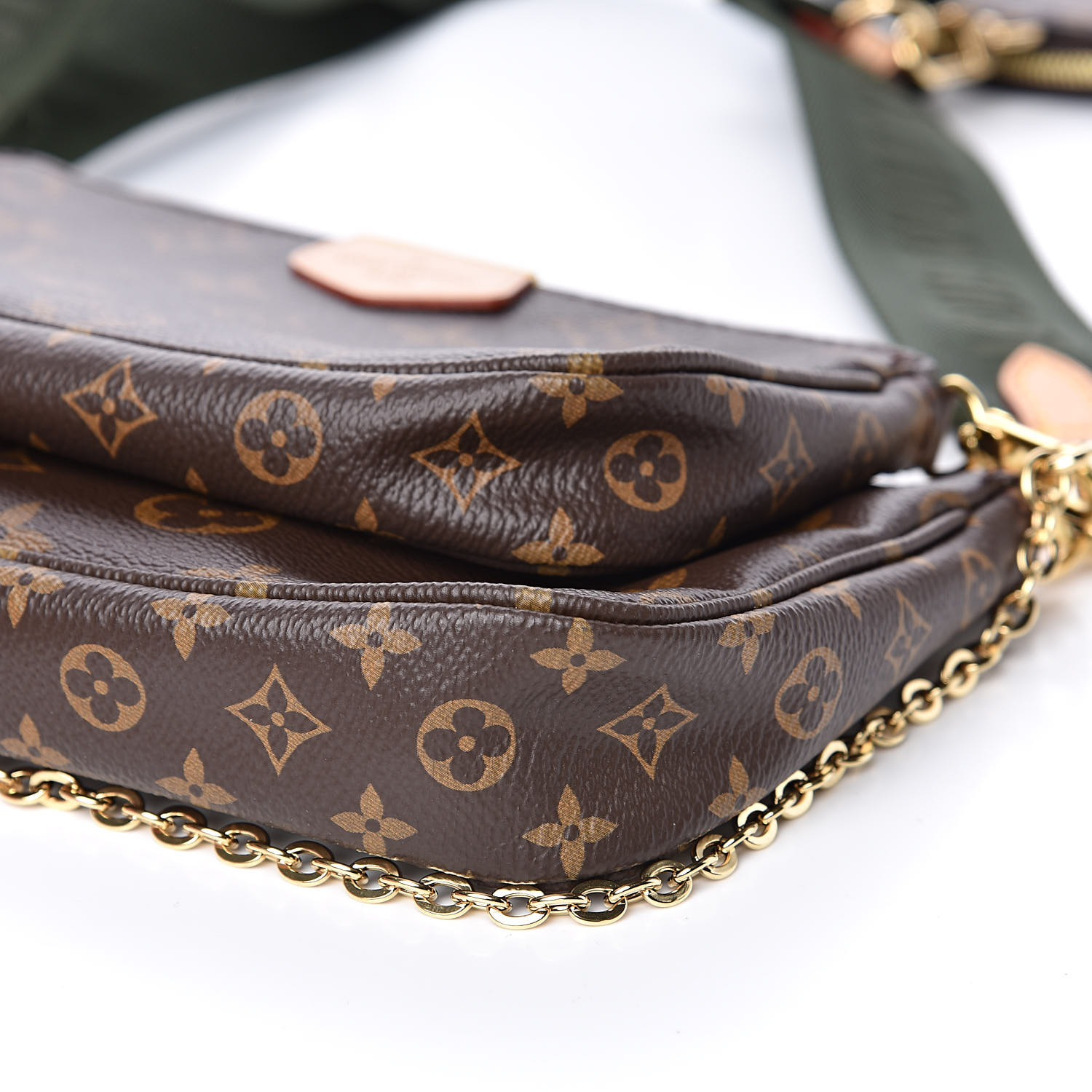 LOUIS VUITTON Monogram Multi Pochette Accessories Rose Clair