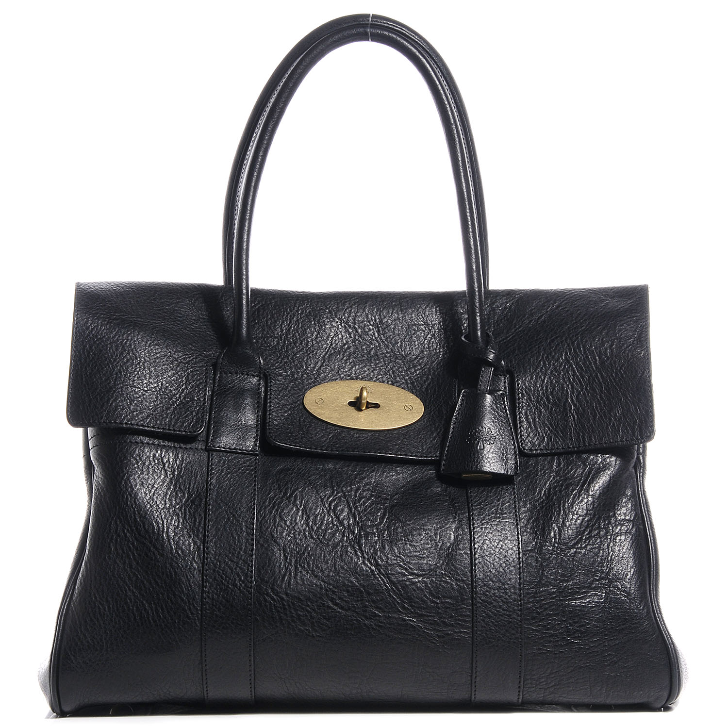 MULBERRY Natural Leather Bayswater Black 86752
