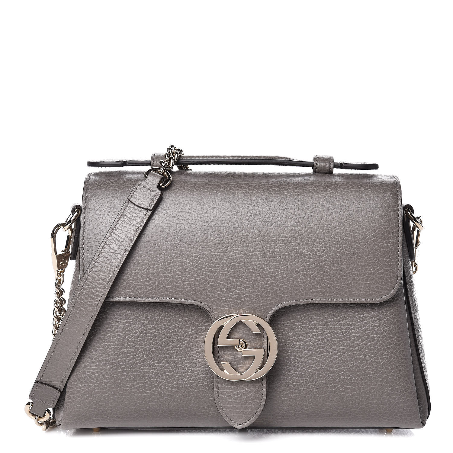 gray gucci purse