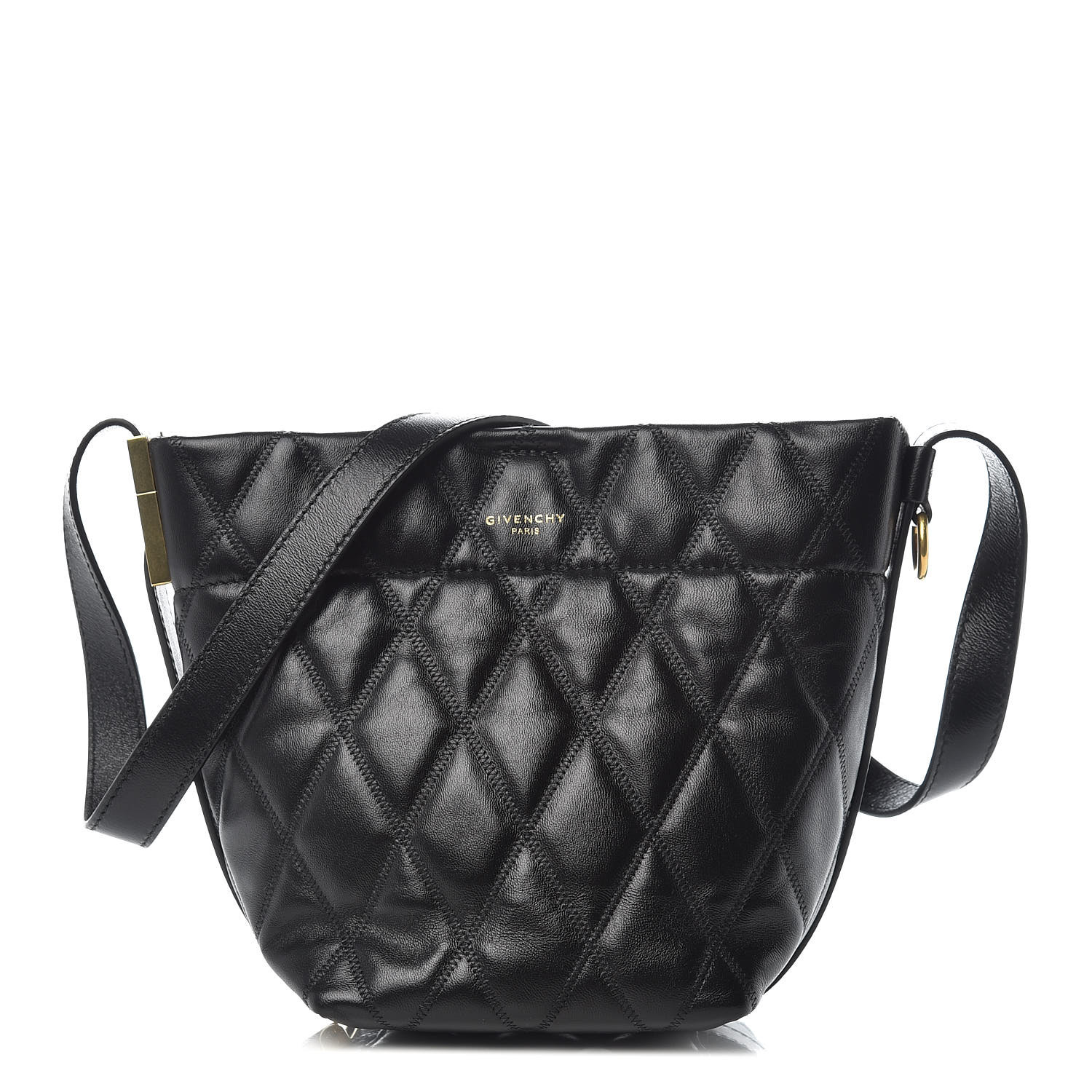 givenchy gv quilted mini bucket bag