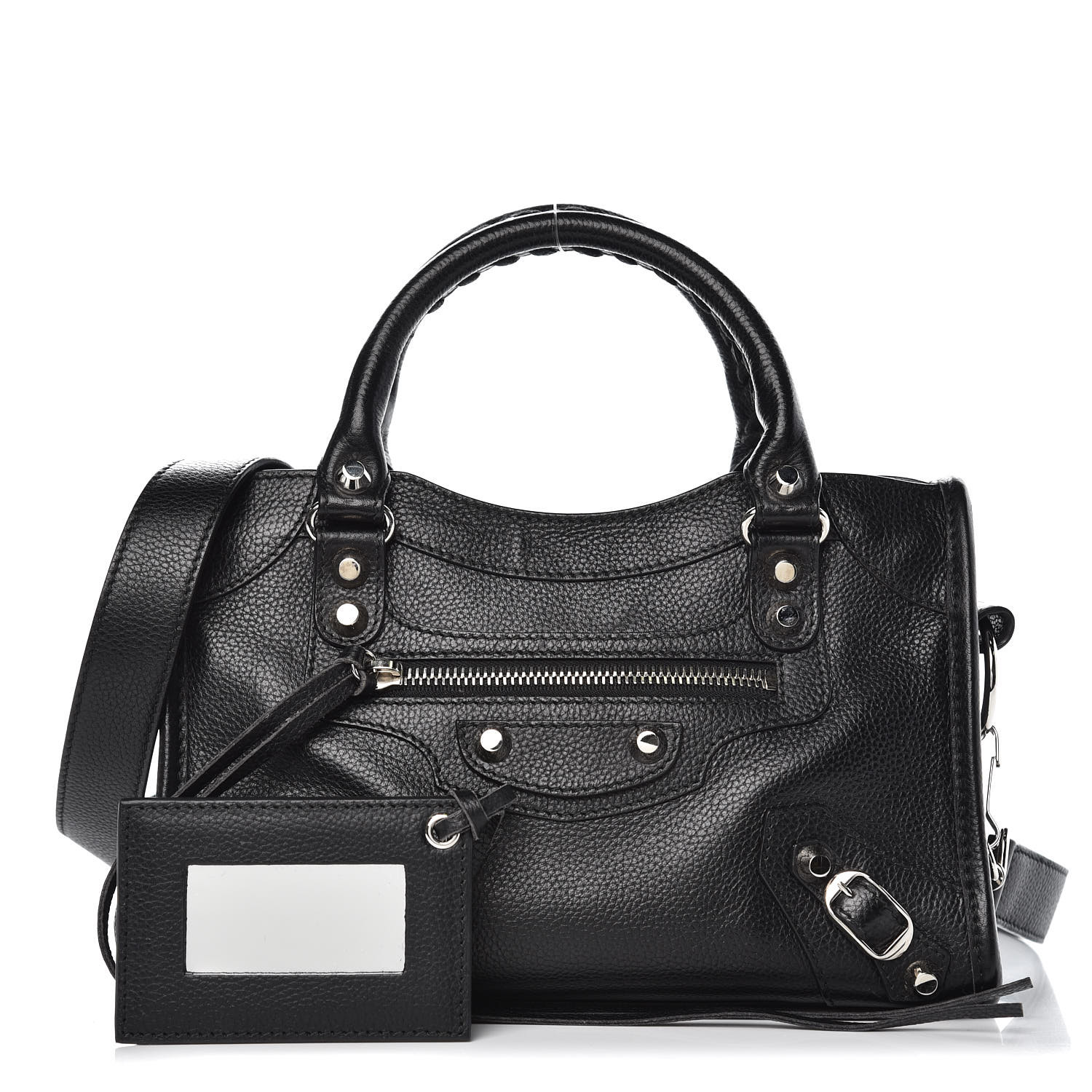 balenciaga classic mini city black